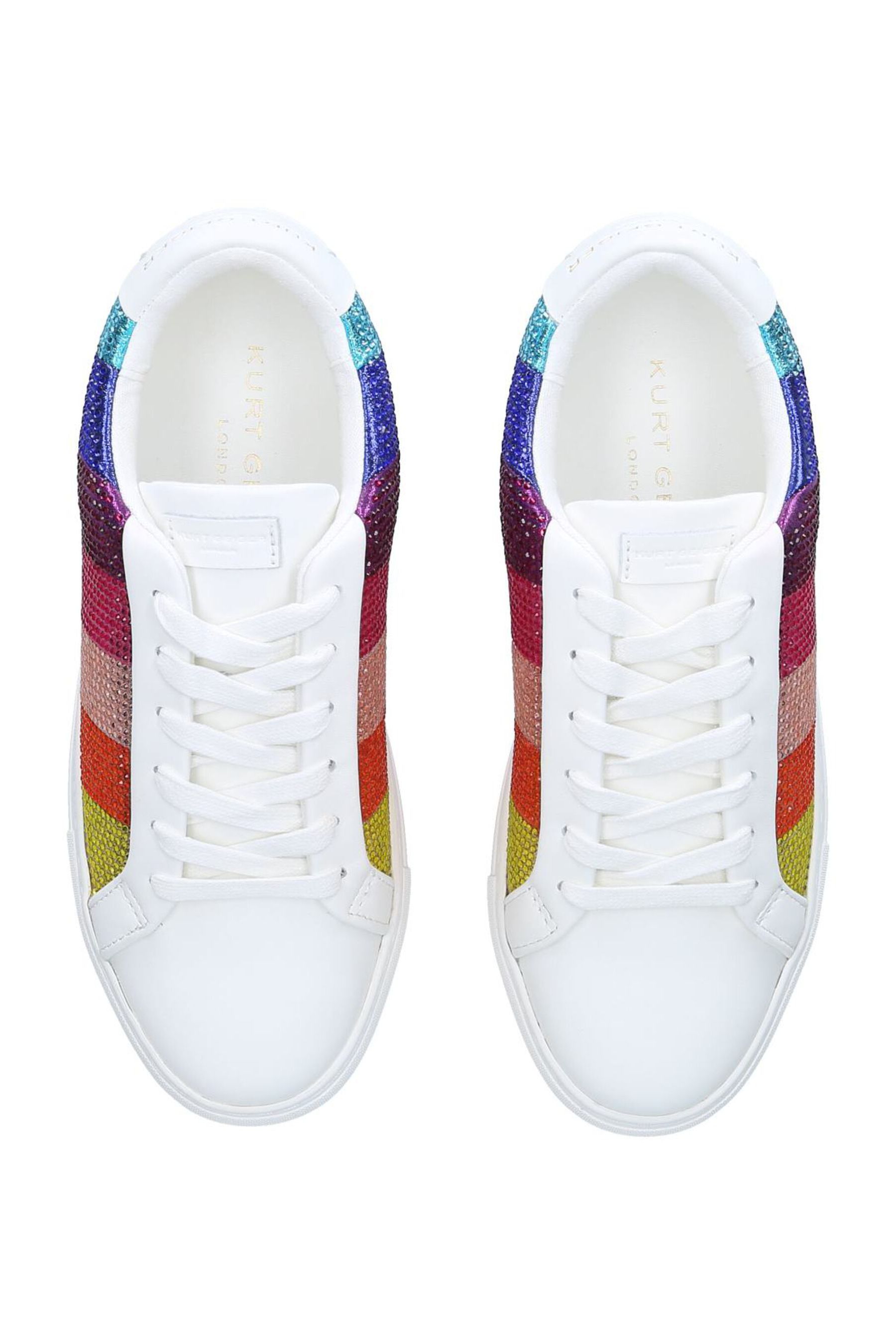 kurt geiger laney stripe crystal