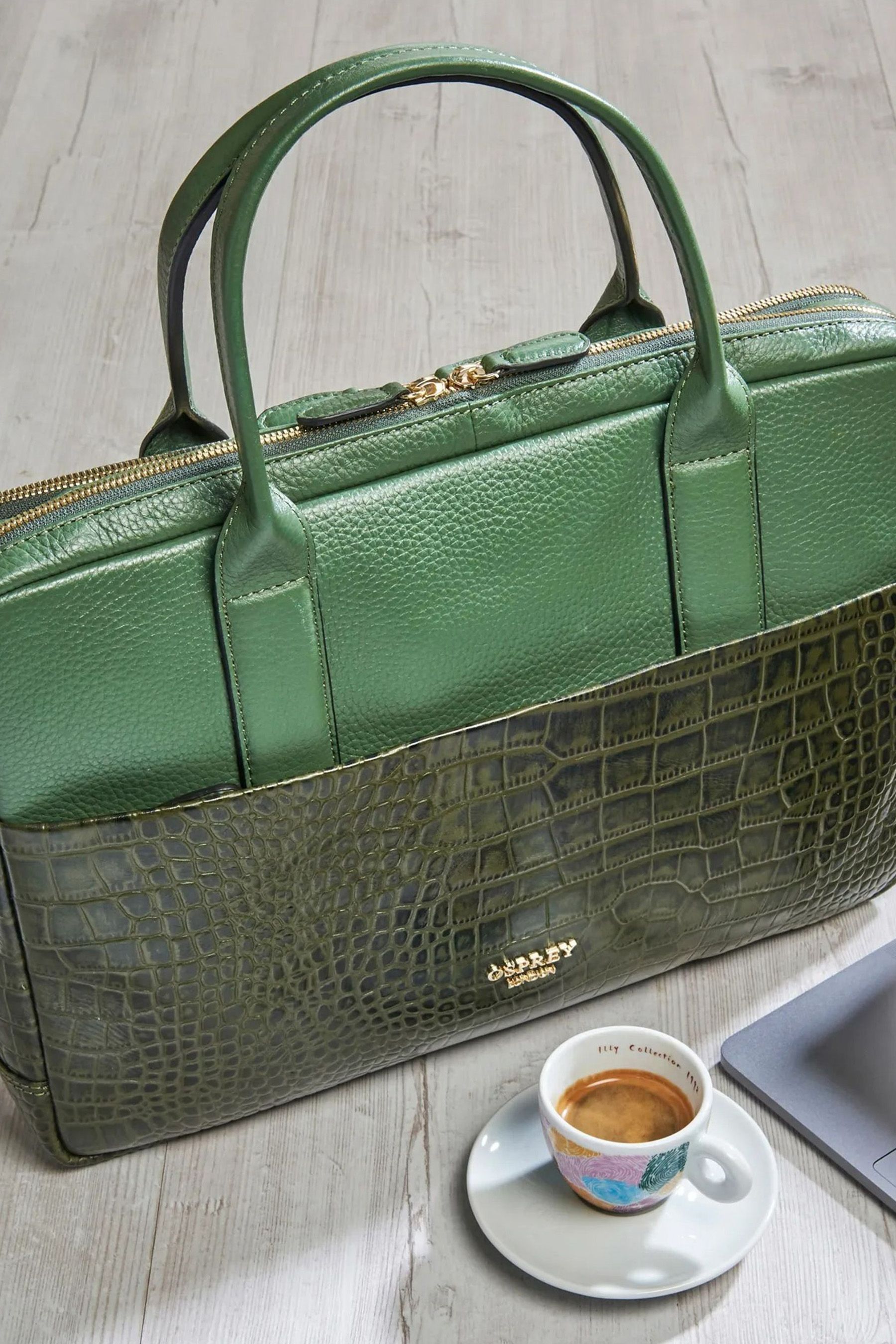Buy Osprey London Green The Kellie Leather Backpack from Next USA