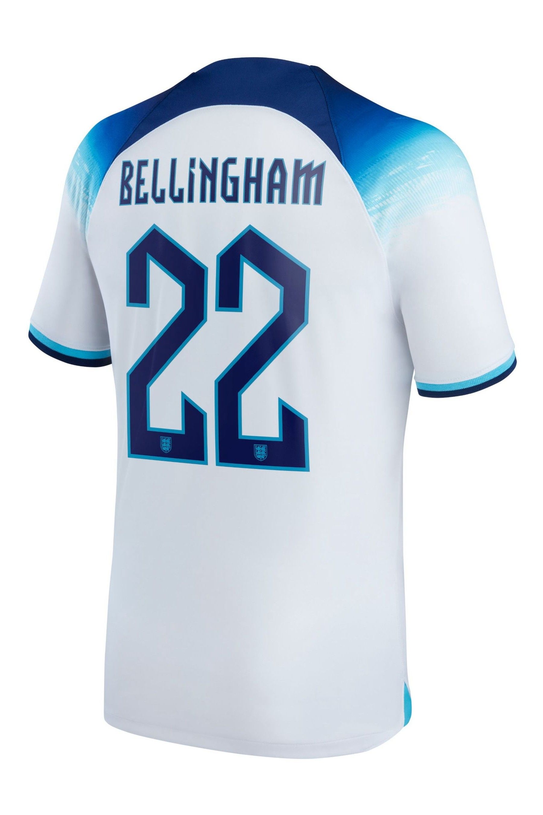 Buy Nike White Bellingham 22 England Stadium Home Junior Football