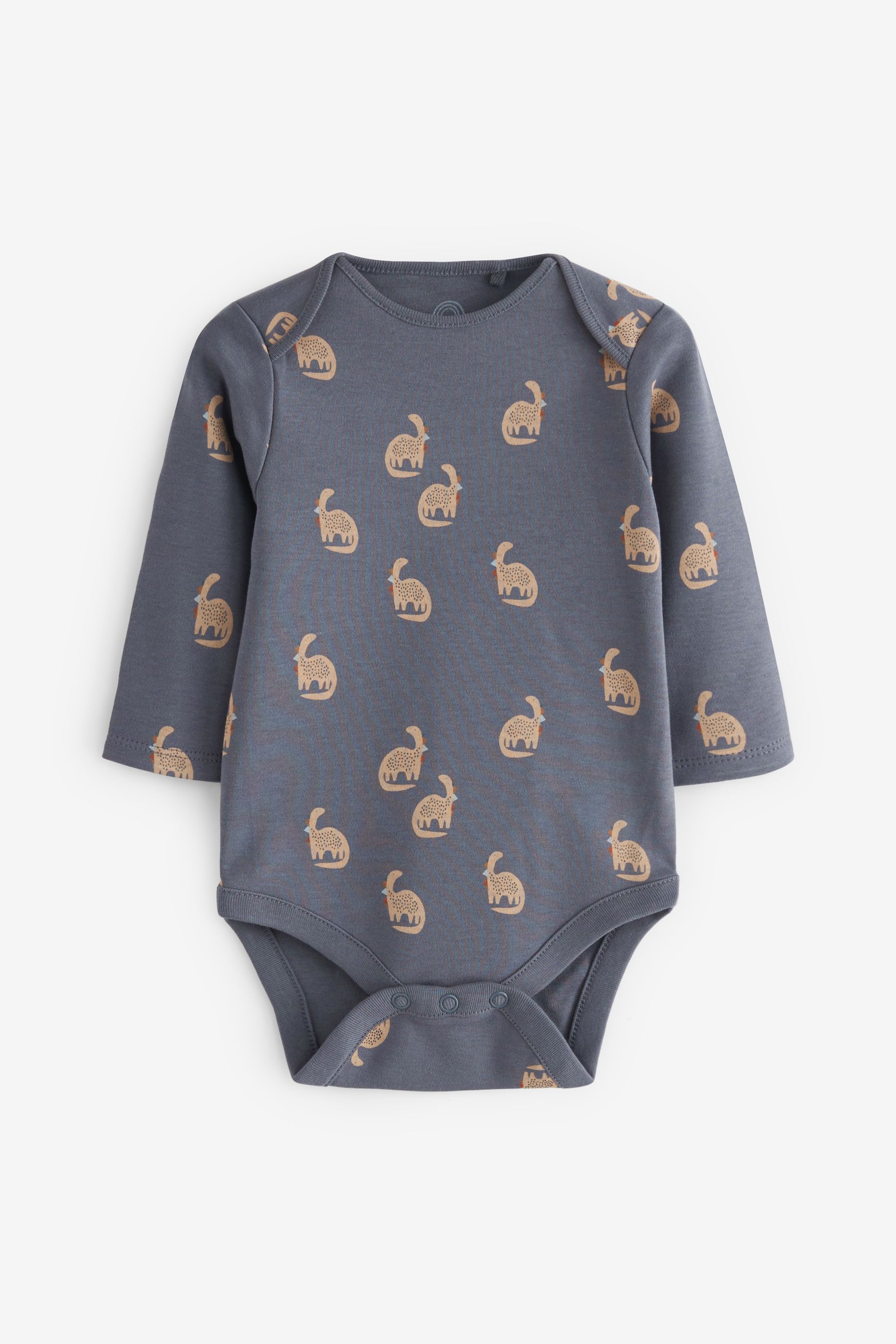 Buy Baby Long Sleeve Bodysuits 7 Pack from Next Norway