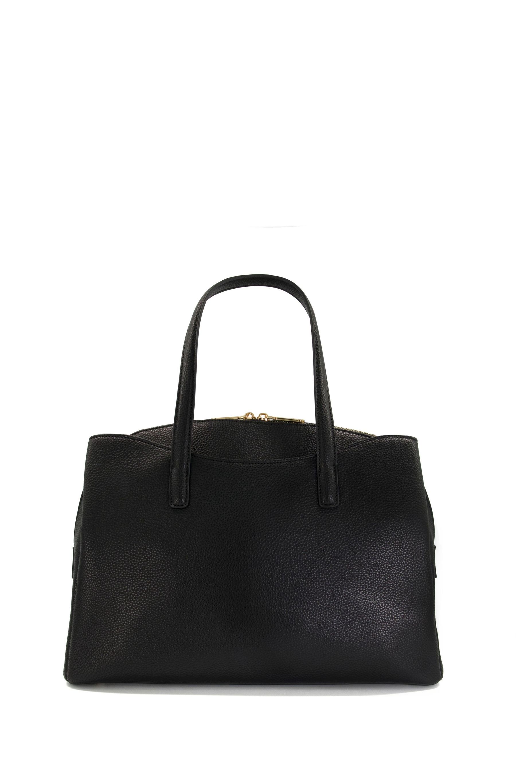 Buy Dune London Black Large Dignify Quilted Tote Bag from the Next UK