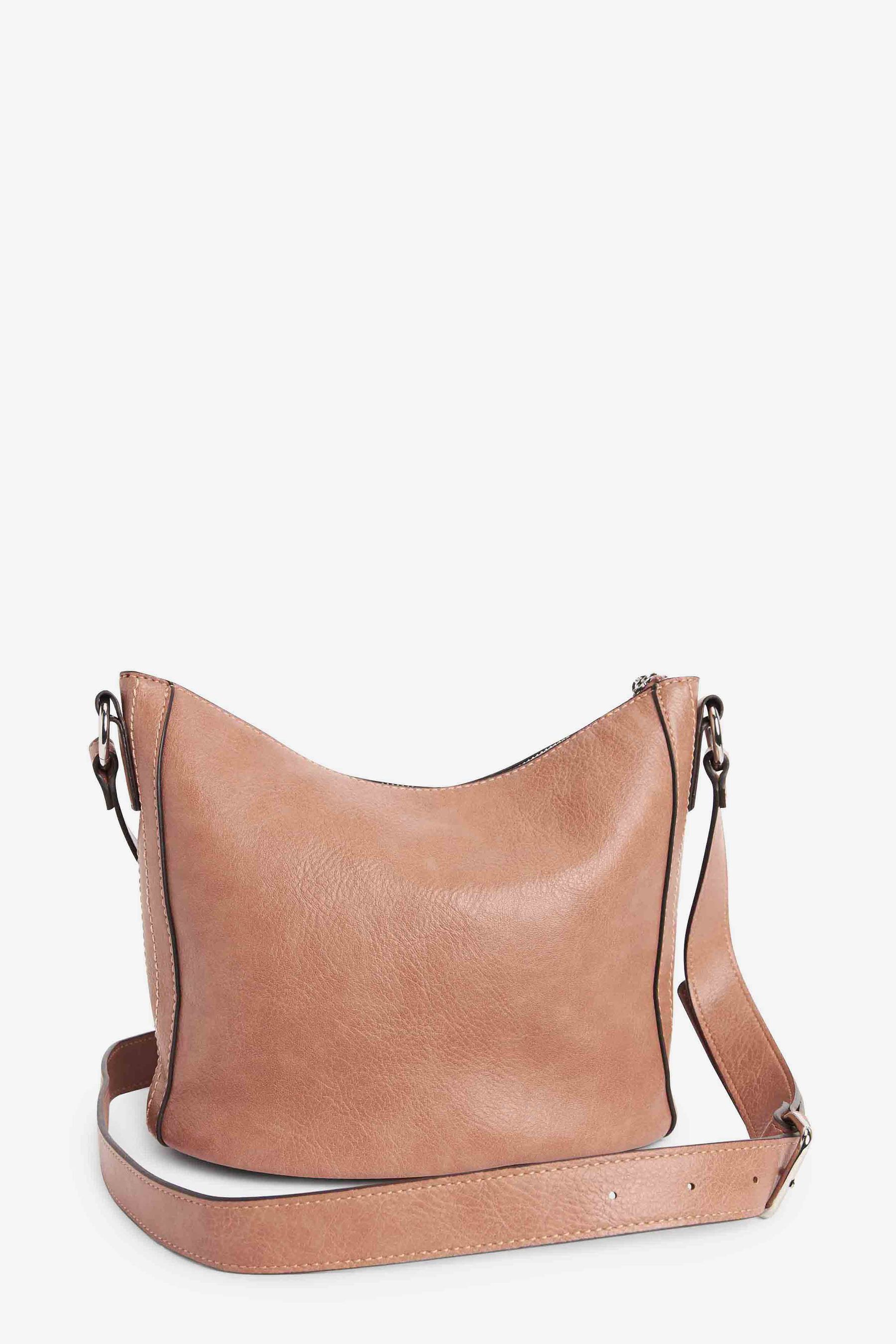 Buy Mink/Pink Casual Messenger CrossBody Bag from the Next UK online shop