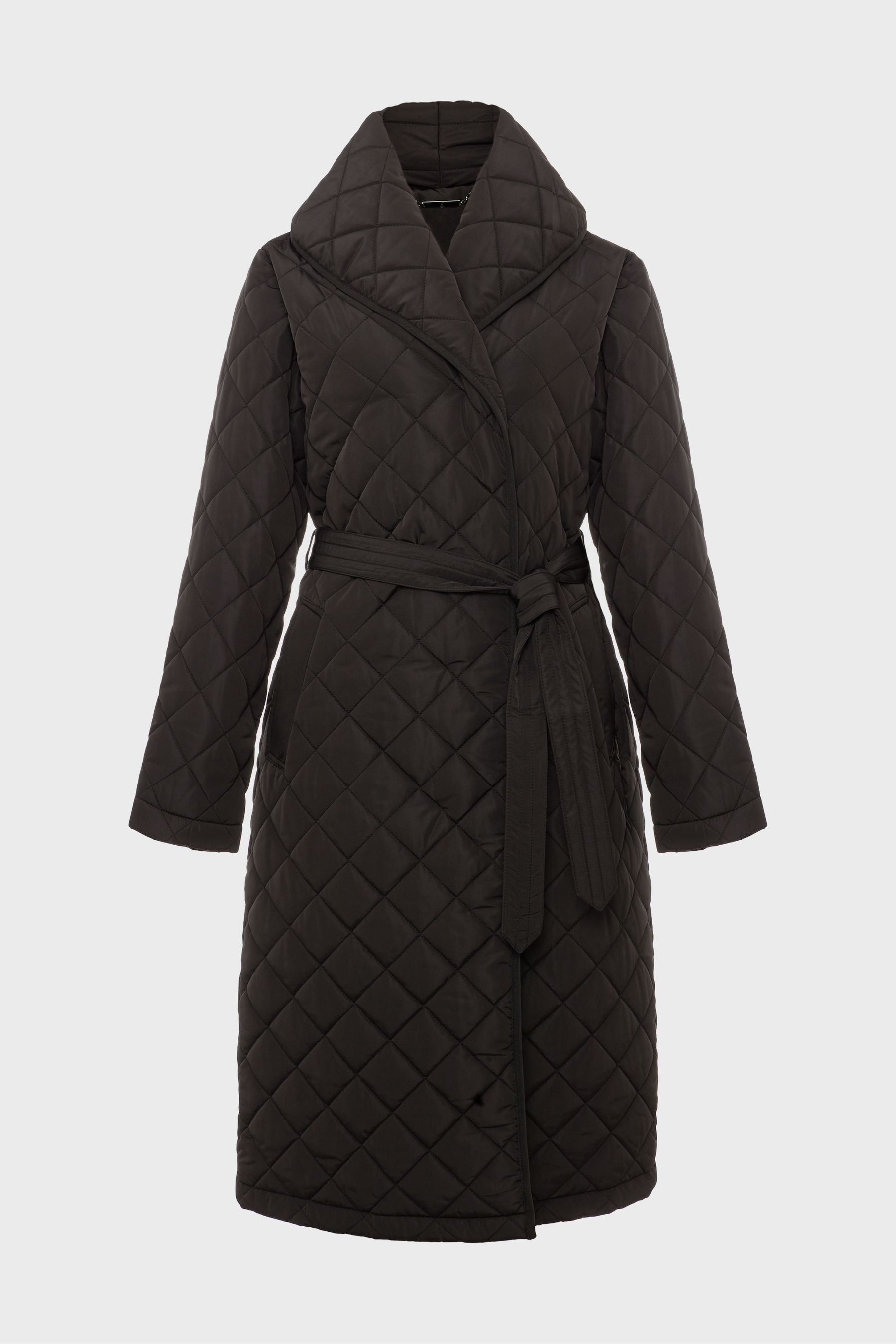 Buy Hobbs Gaby Black Quilted Coat from Next Ireland