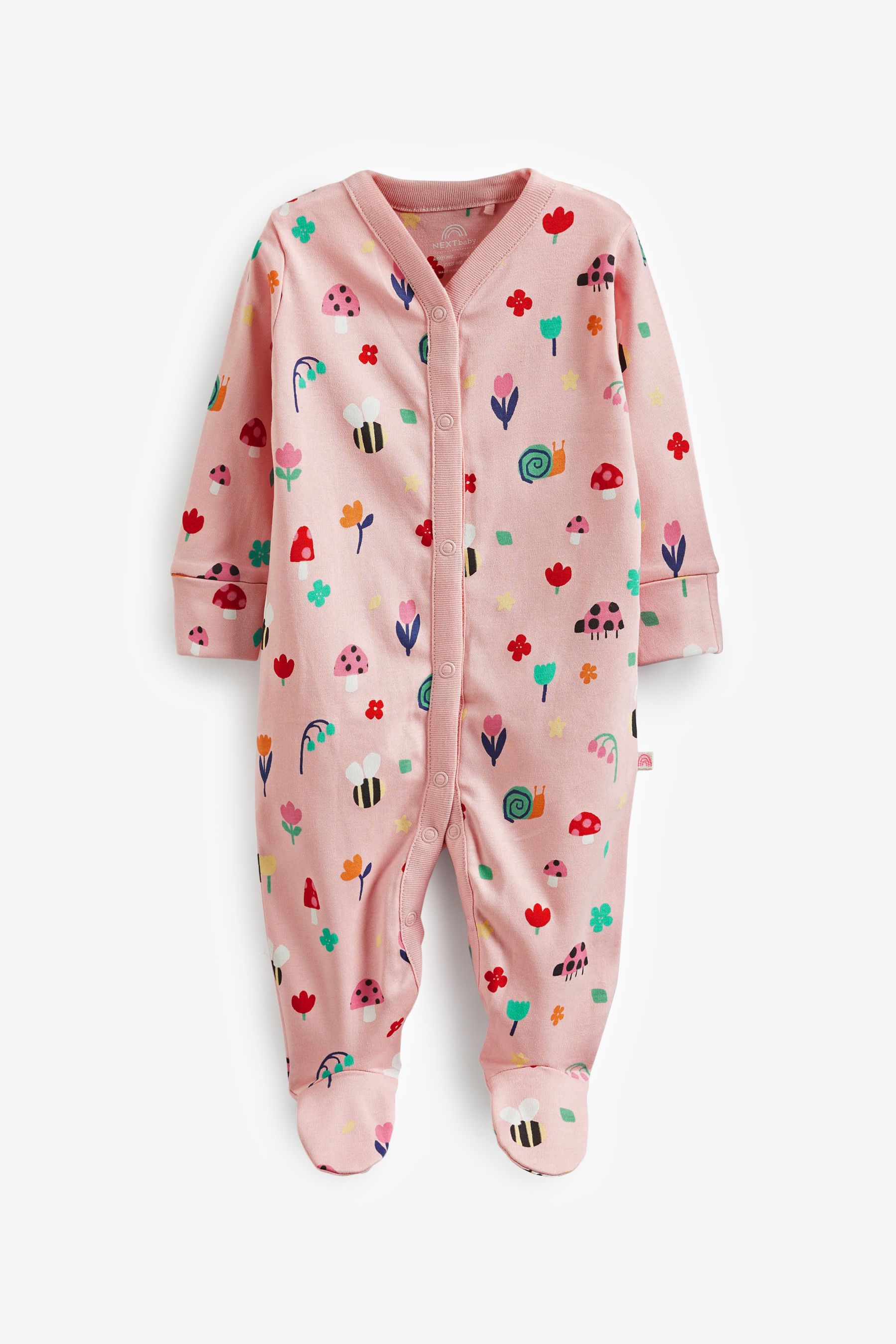 Buy Baby Sleepsuits 5 Pack (0mths2yrs) from Next Ireland