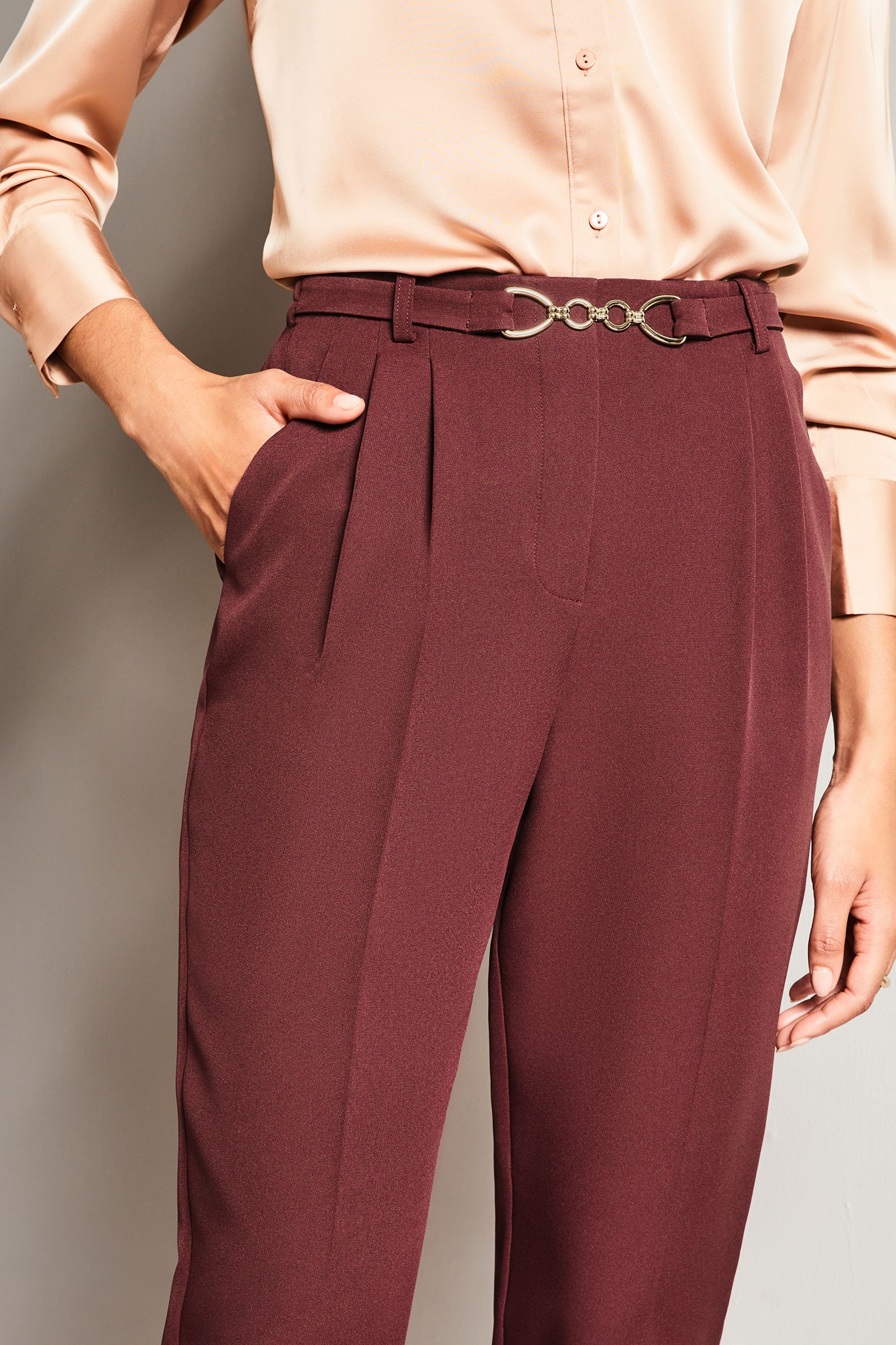 Buy Lipsy Tailored Trim Smart Tapered Trousers from Next Ireland