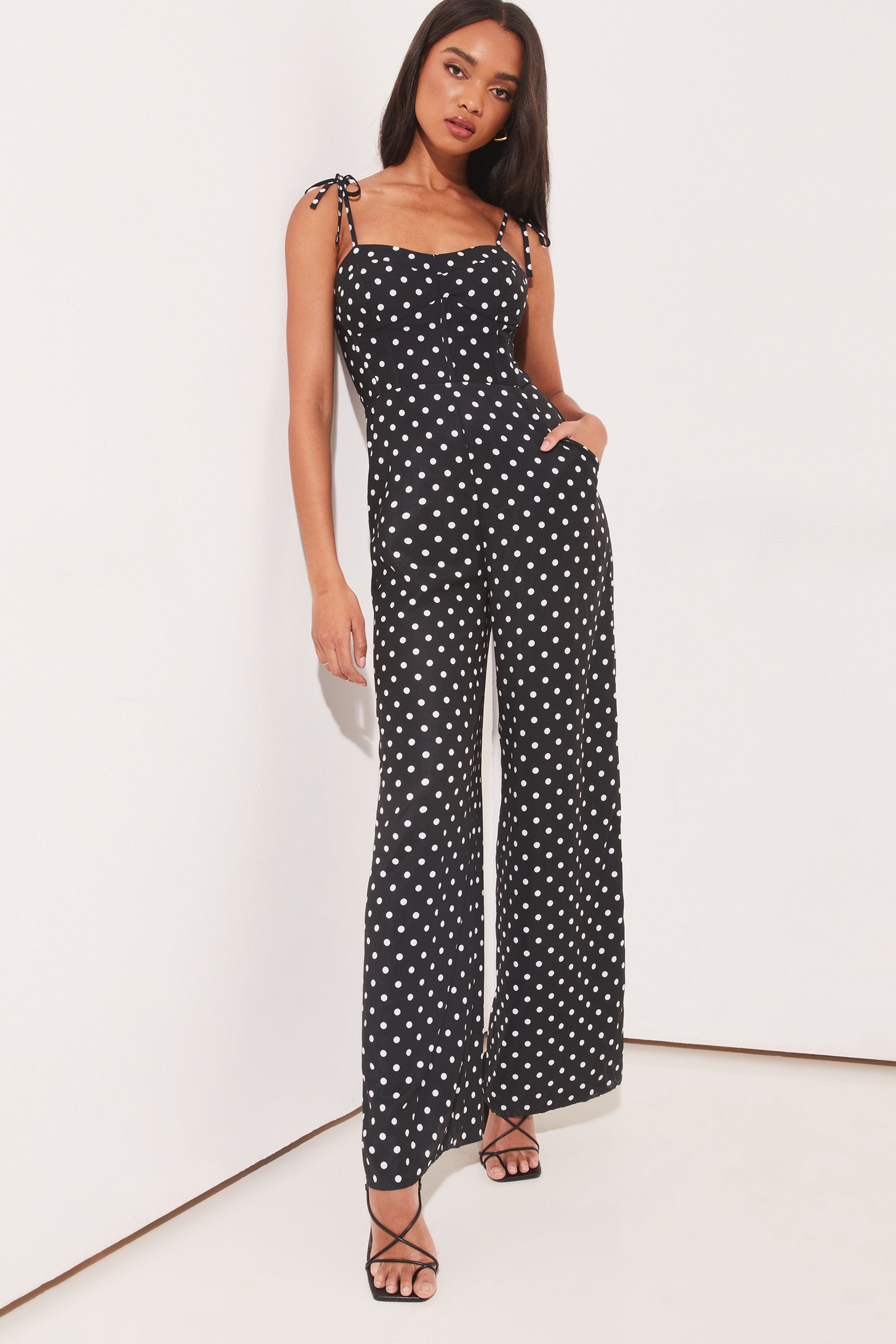lipsy polka dot
