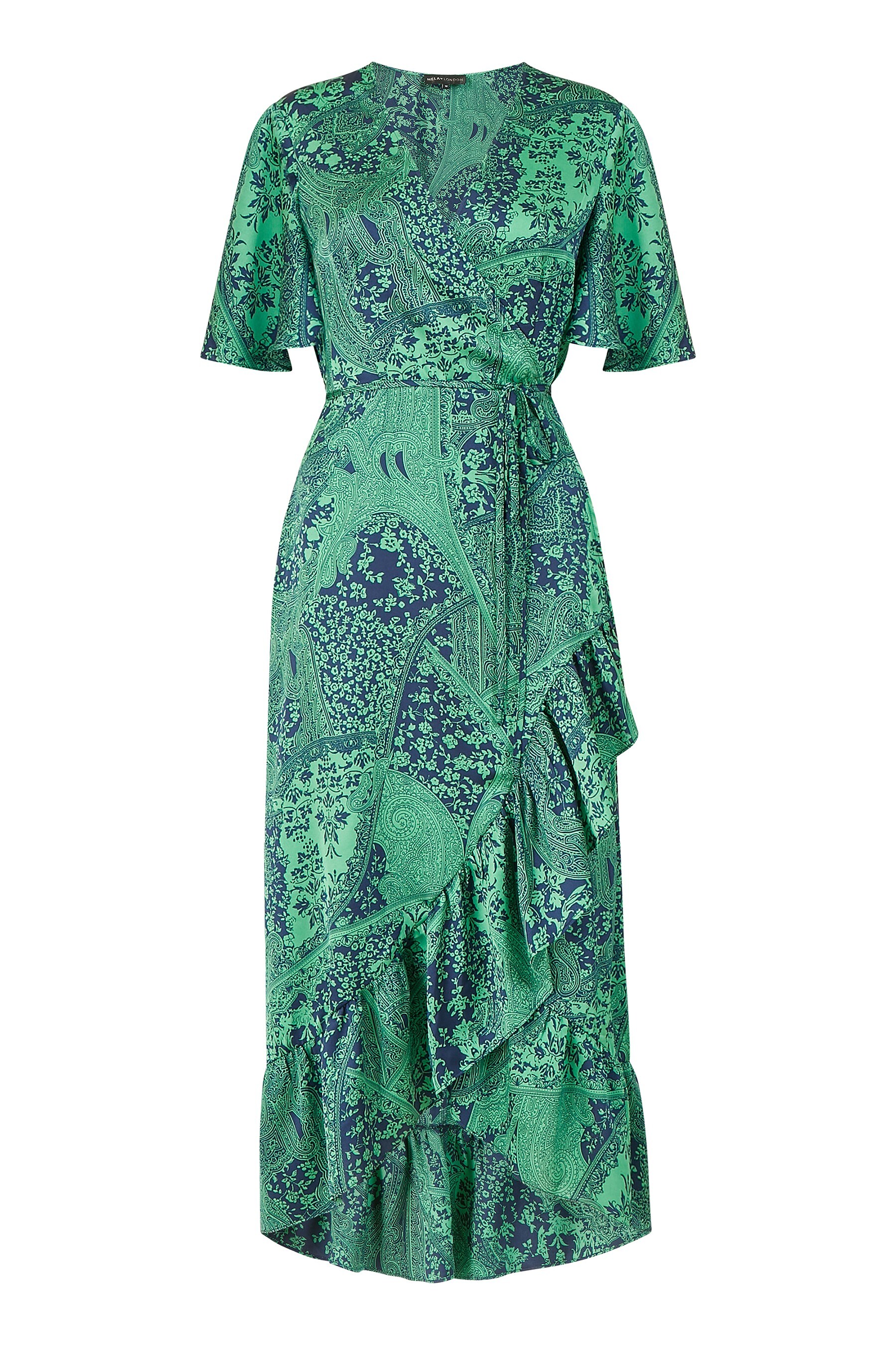 Buy Mela Paisley Scarf Print Wrap Nemi Midi Dress from the Next UK ...