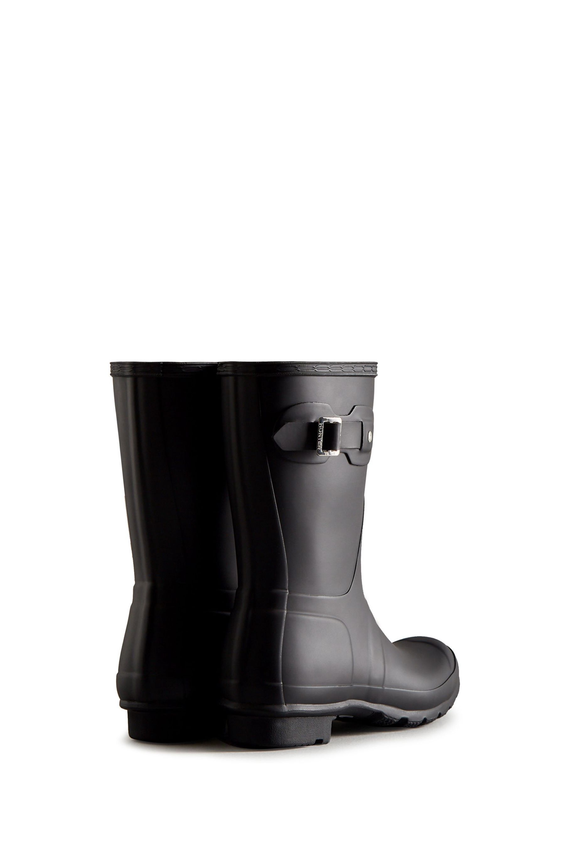 hunter short lace up wellies