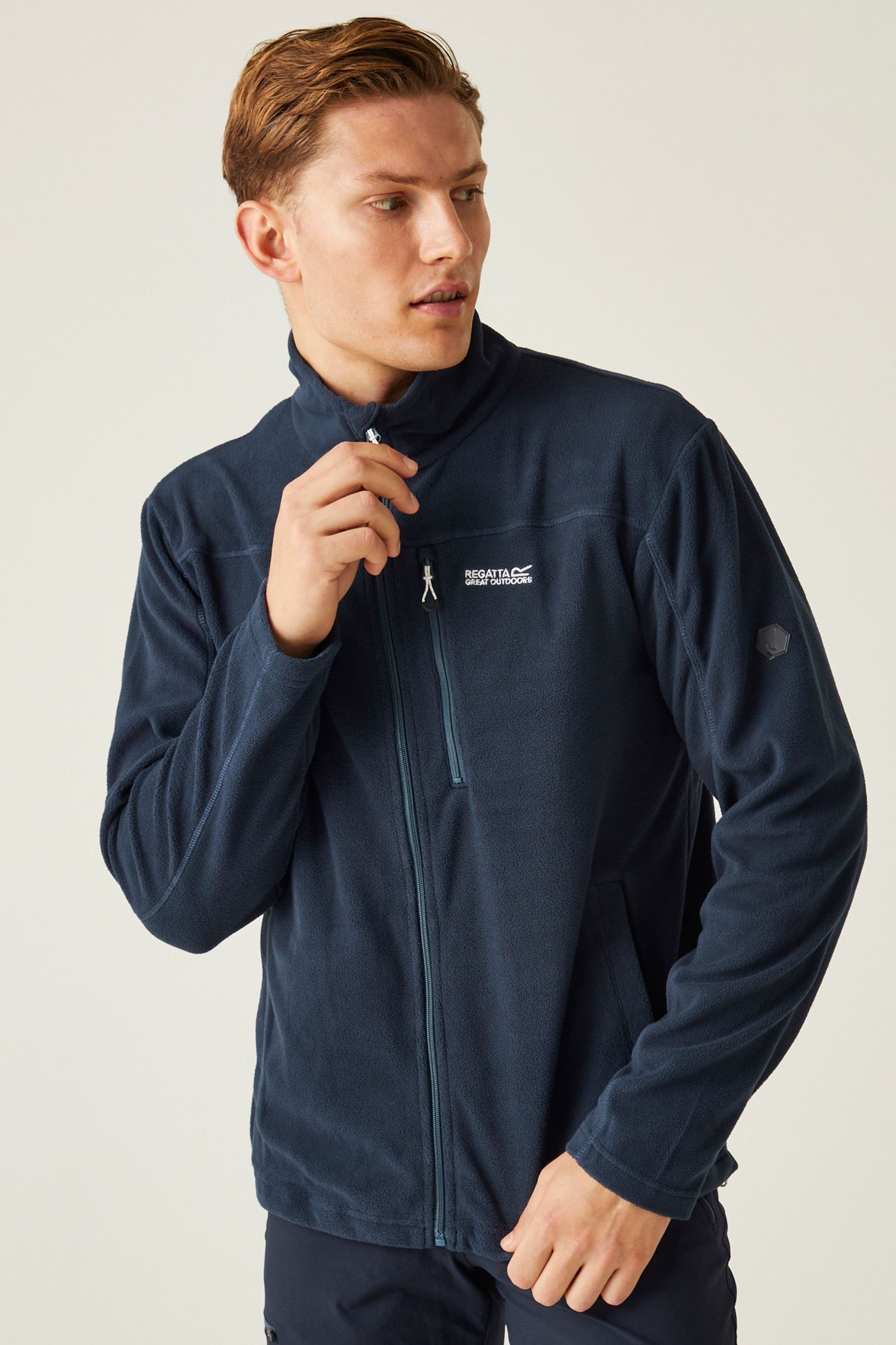 Buy Regatta Blue Fellard Full Zip Fleece Jacket from the Next UK online