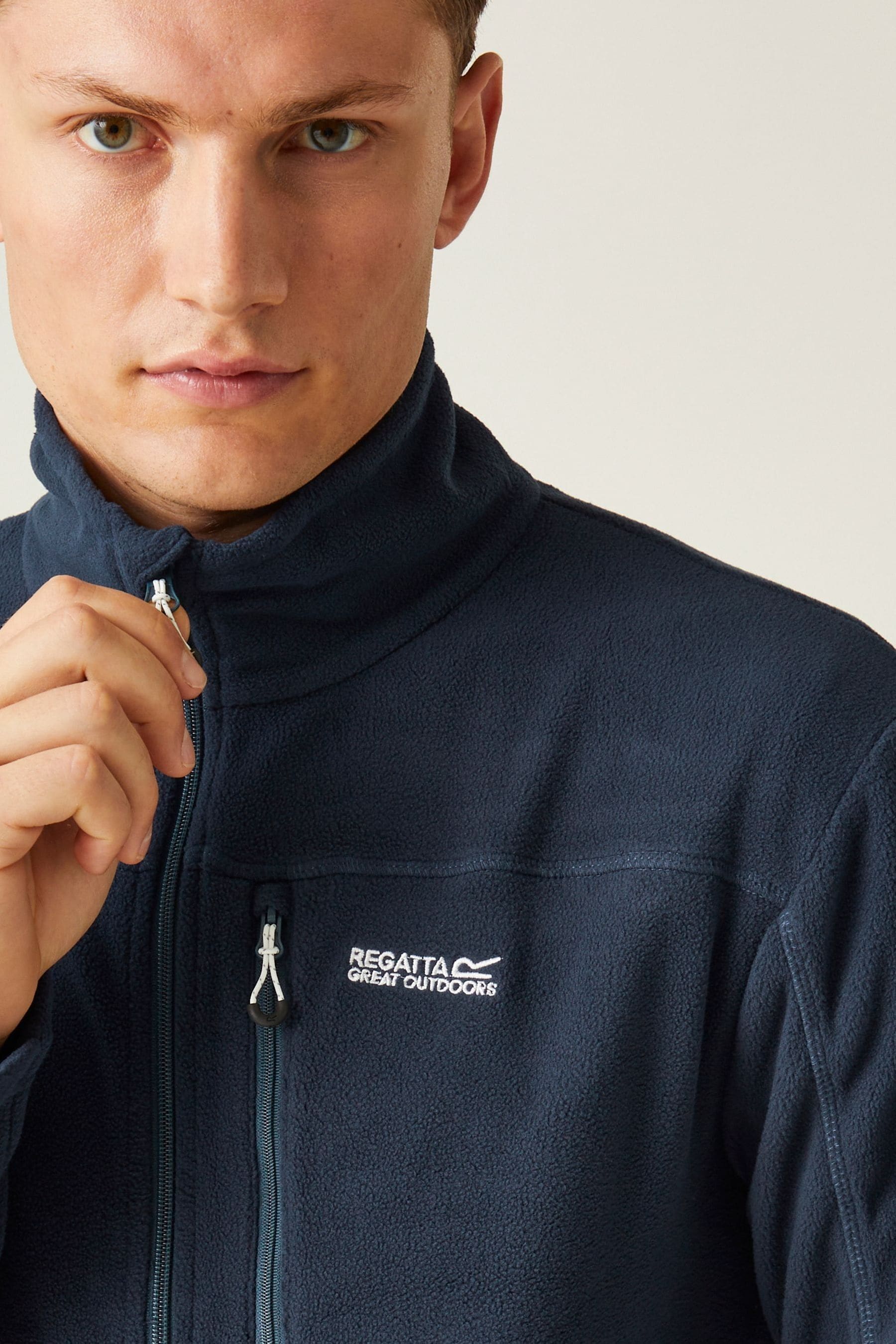 Buy Regatta Blue Fellard Full Zip Fleece Jacket from the Next UK online