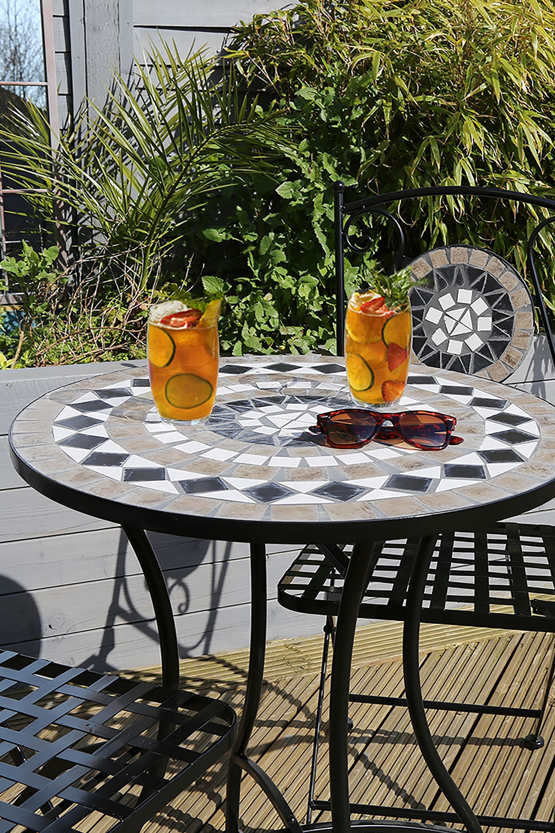 Buy Mosaic Bistro Set By Charles Bentley from the Next UK online shop