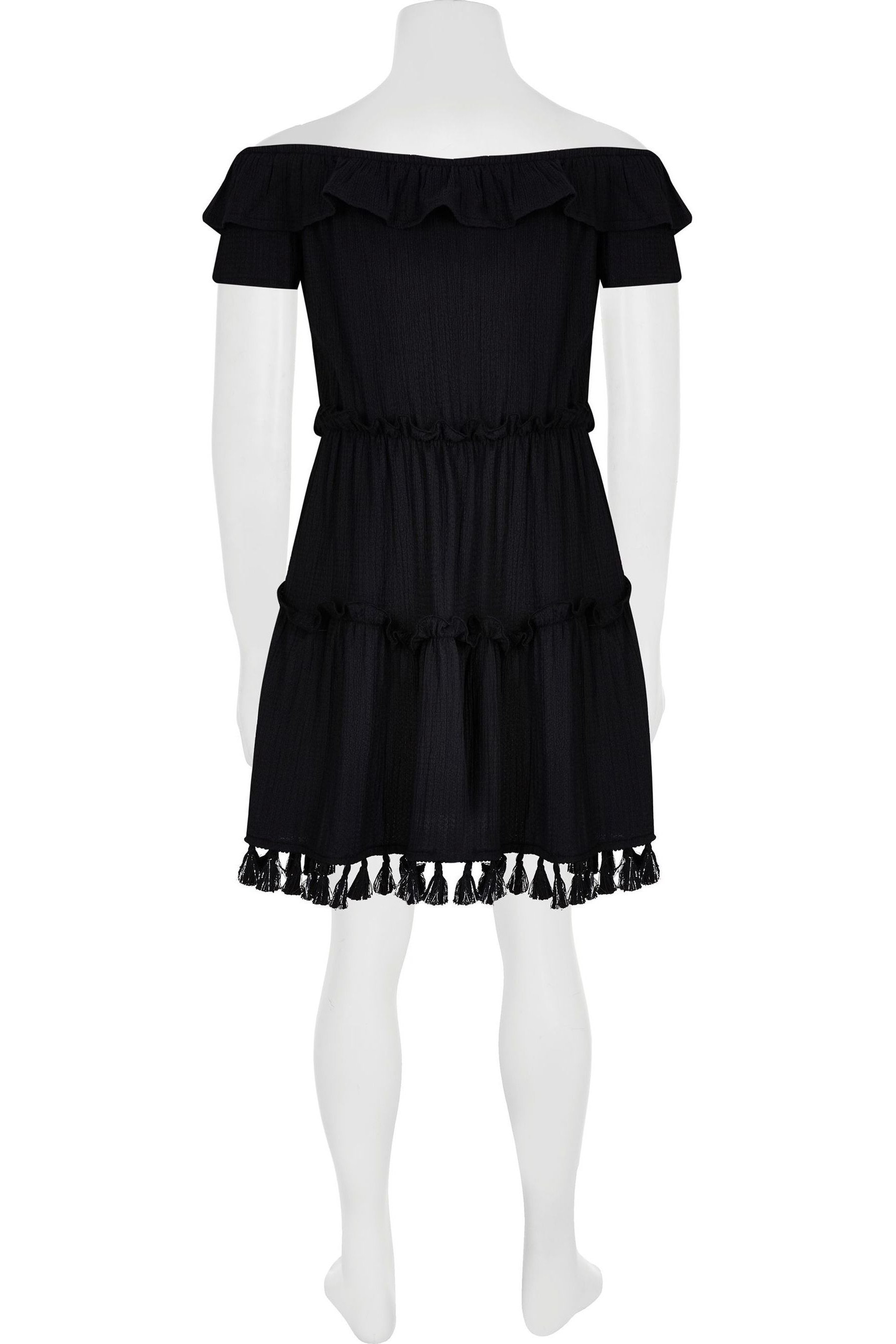 river island black bardot