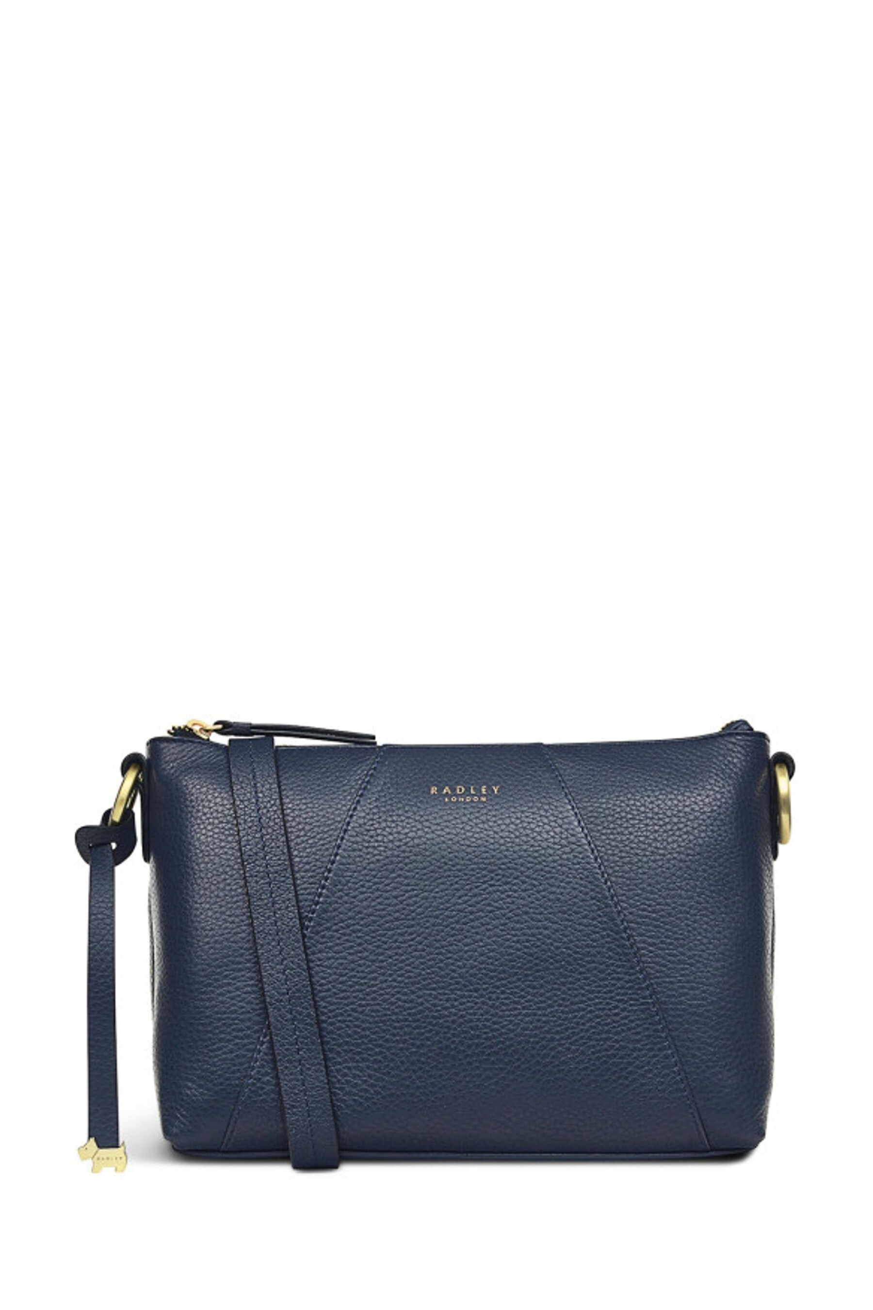 bag with patterned strap