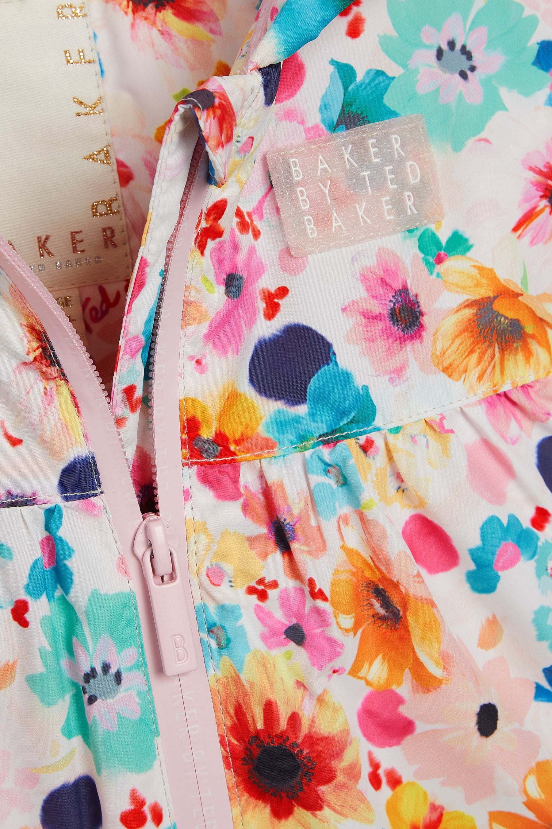 Buy Baker by Ted Baker Pink Floral Rain Mac from Next Latvia