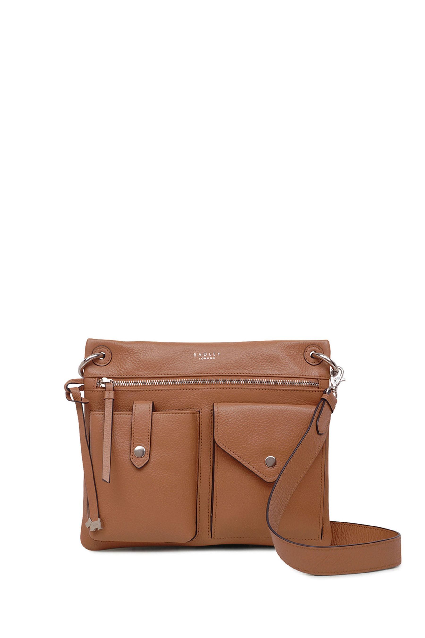 Buy Radley London Wilton Way Brown Casual Medium Zip Top CrossBody Bag from the Next UK online shop