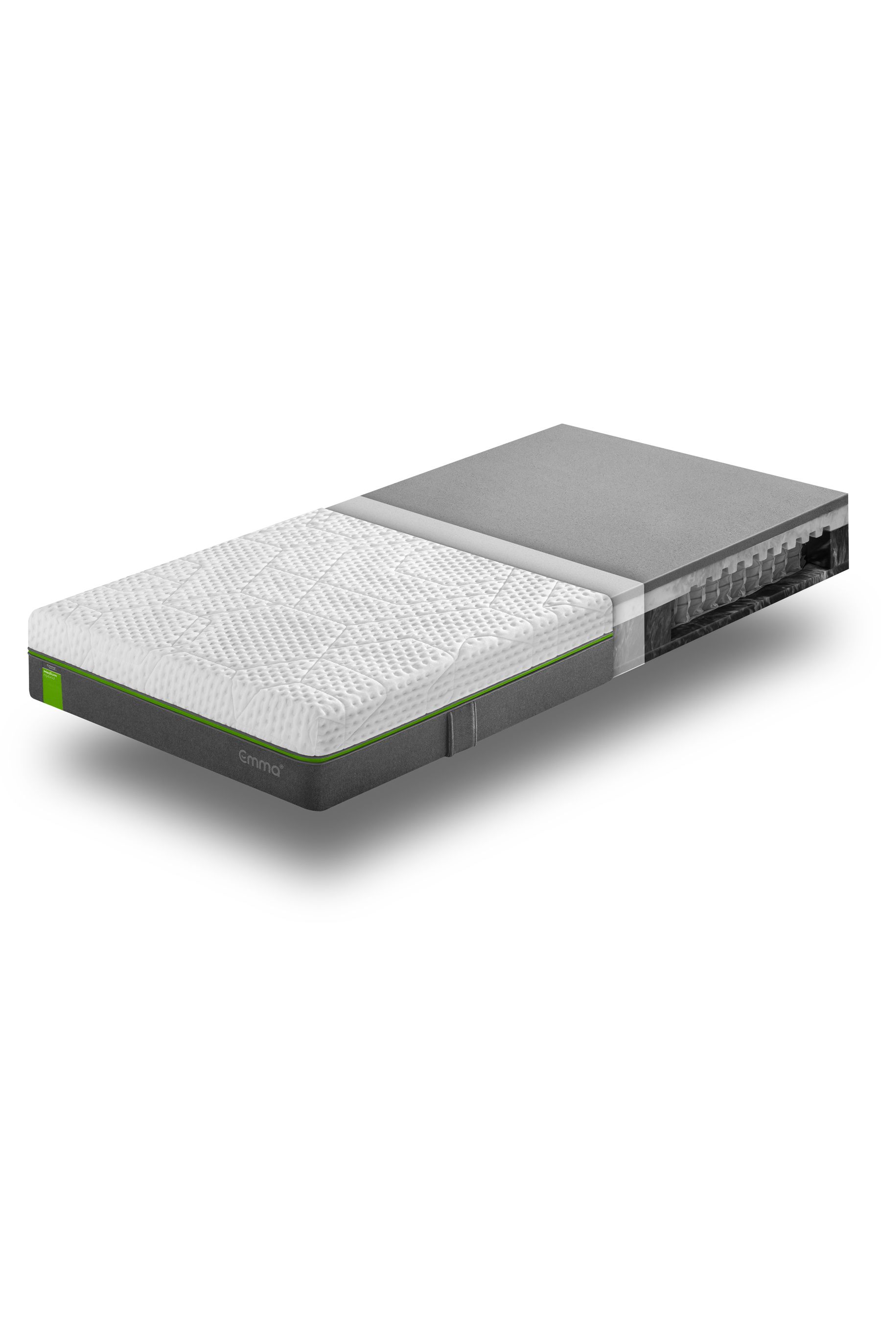Buy Diamond Medium Mattress By Emma from the Next UK