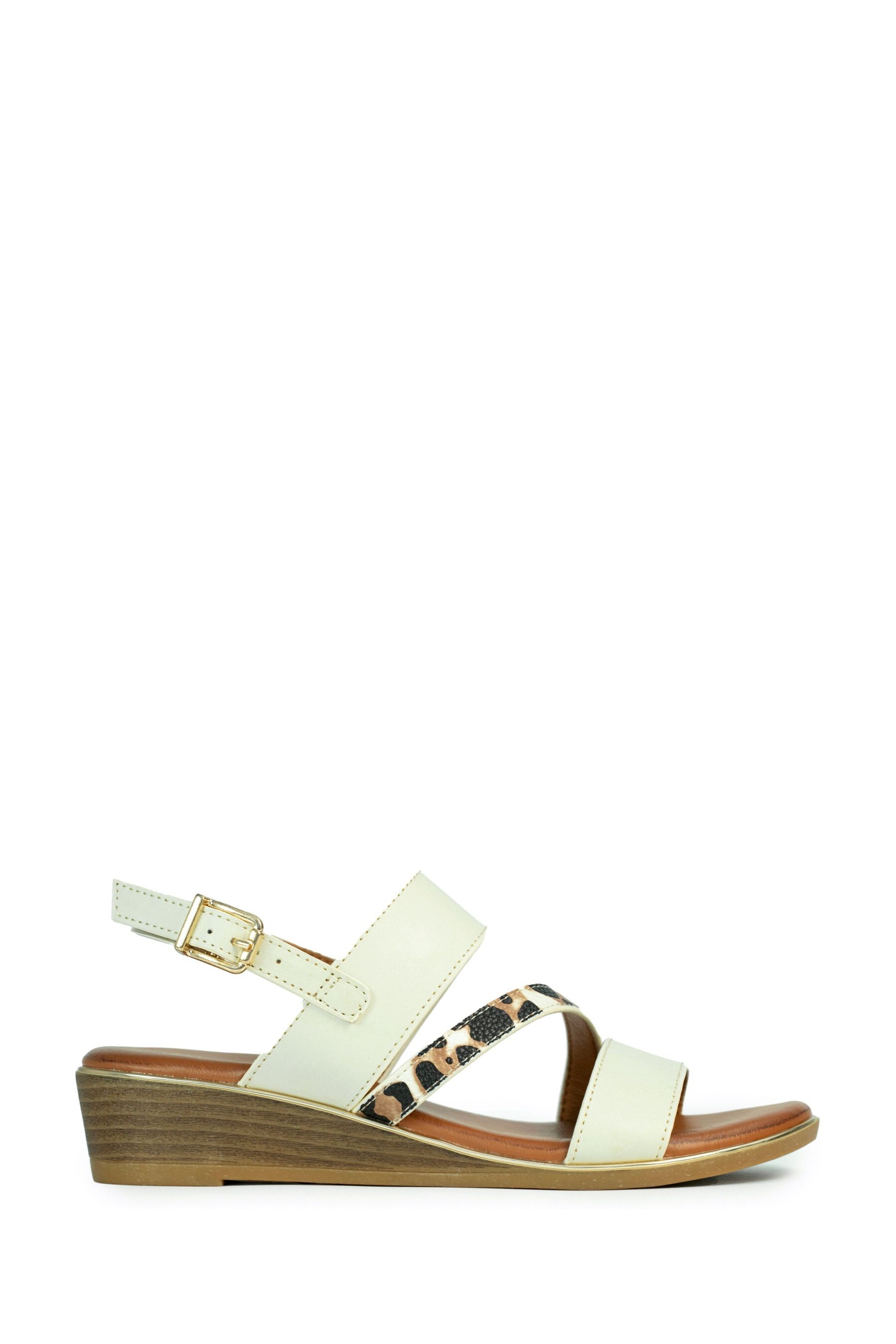 Buy Lunar Natural Jessica Wedge Sandals from the Next UK online shop