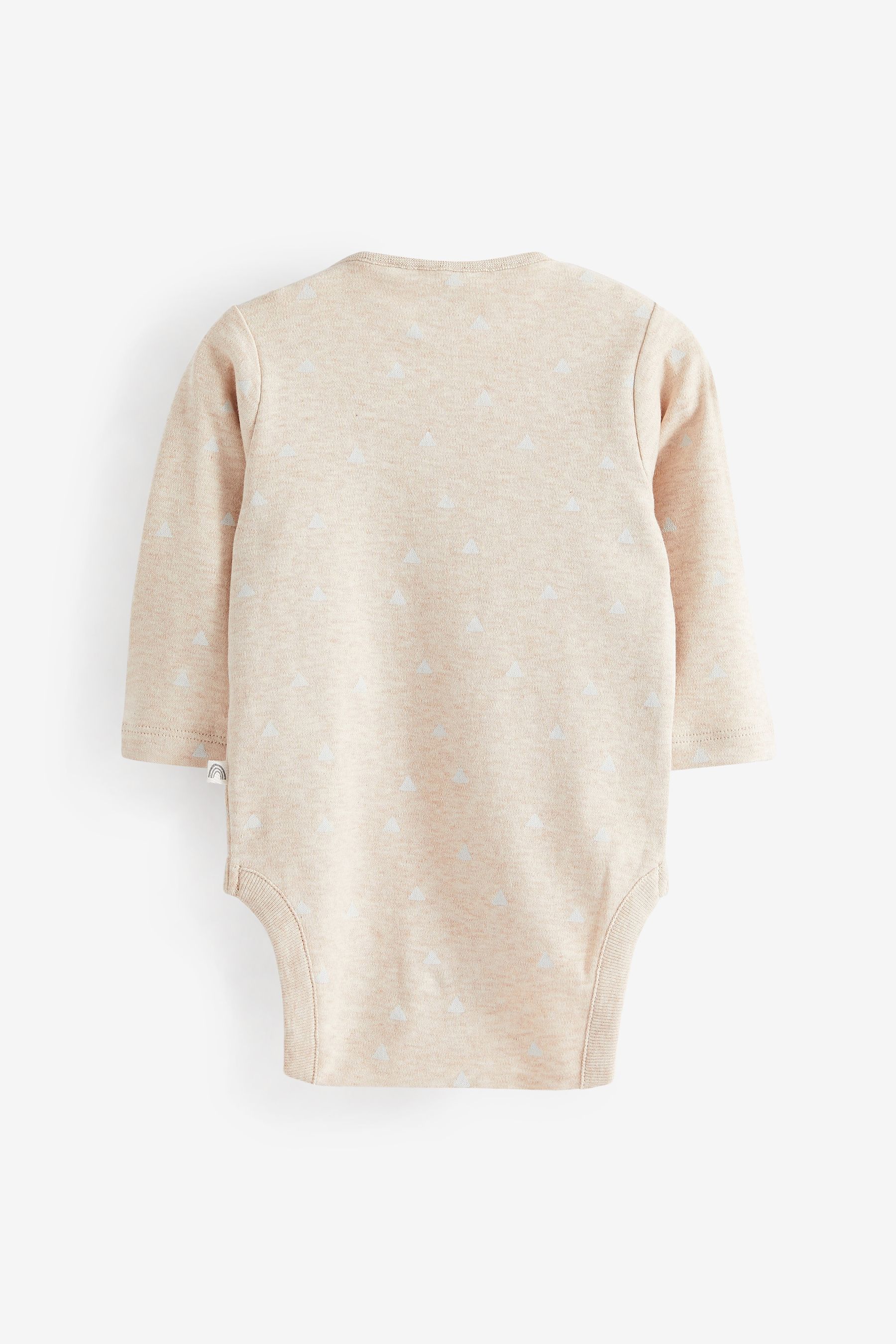 Buy Baby Long Sleeve Bodysuits 3 Pack from Next Ireland