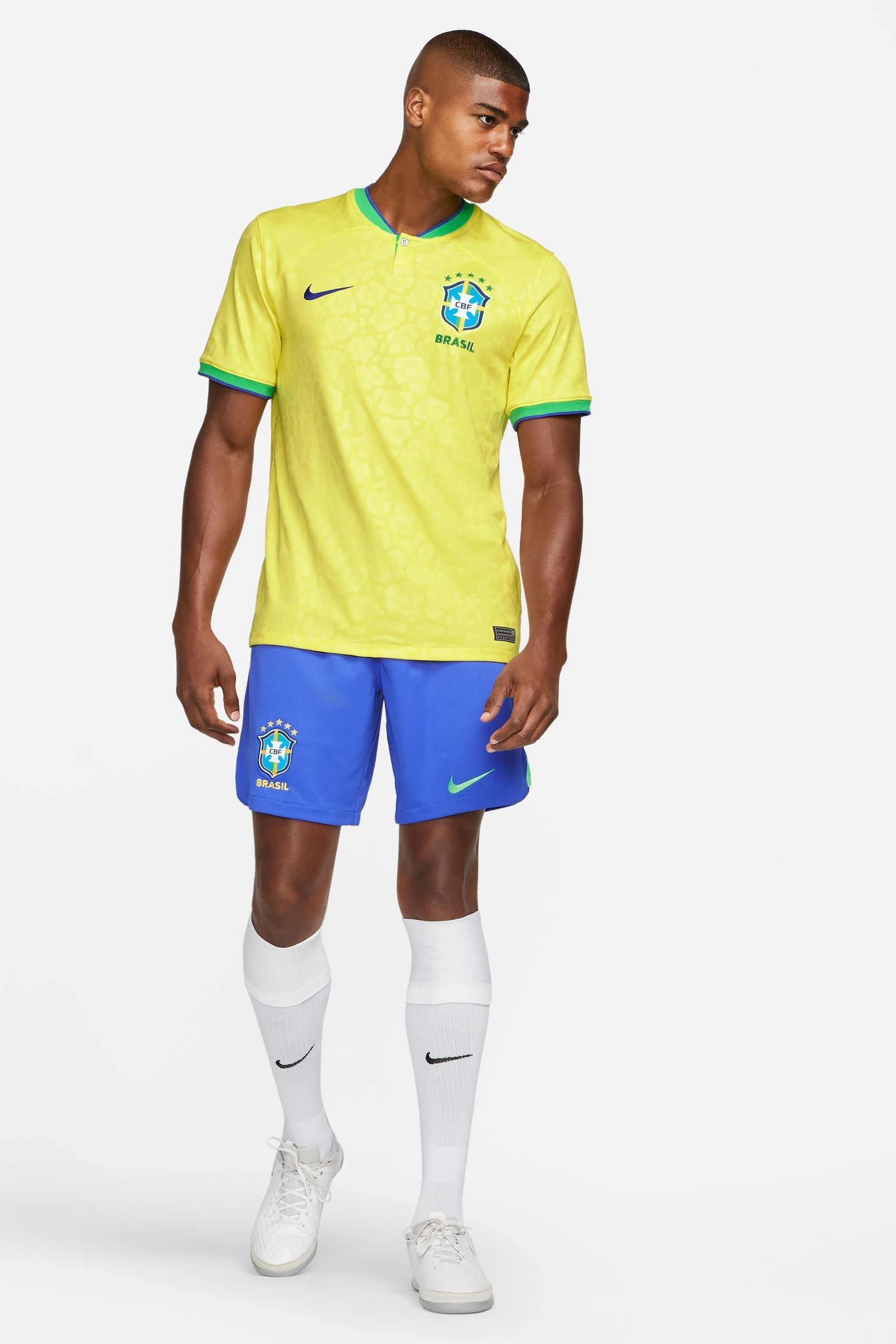 Buy Nike Brazil Stadium Home Football Shirt from Next Ireland