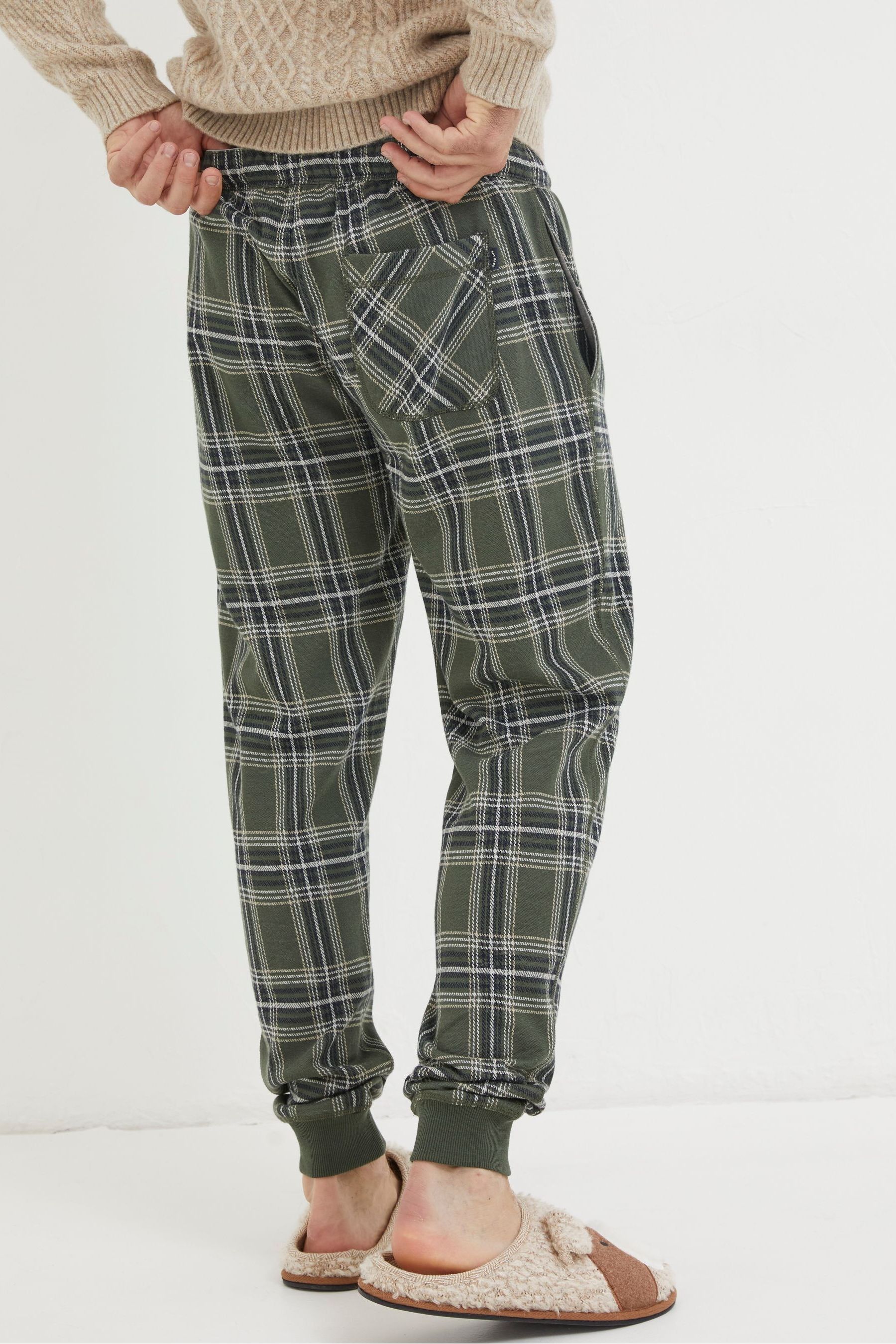 Buy FatFace Kemble Cuffed Lounge Pyjamas from Next USA