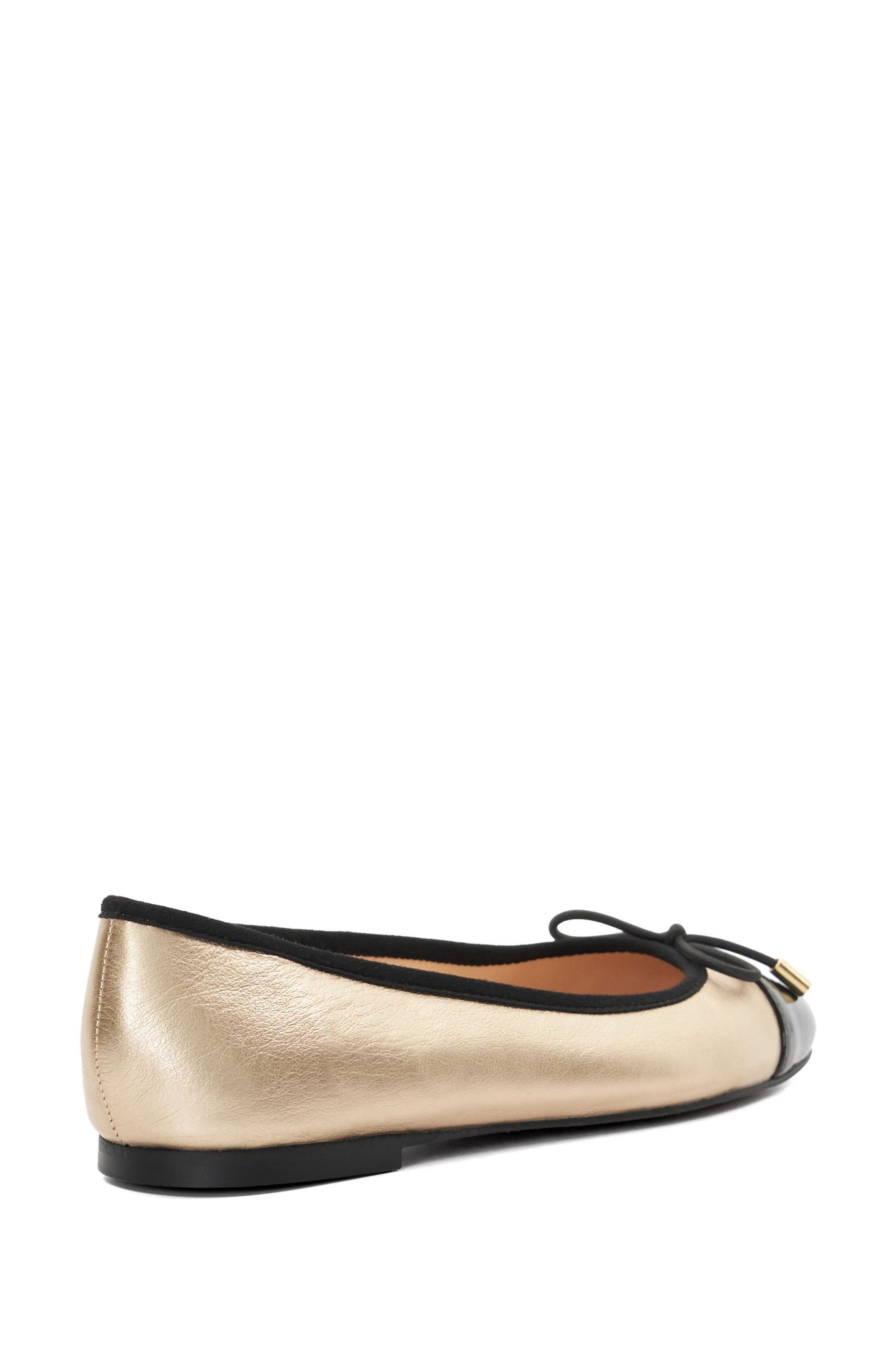 Buy Dune London Highest Flexible Sole Contrast Ballerina Flats from the