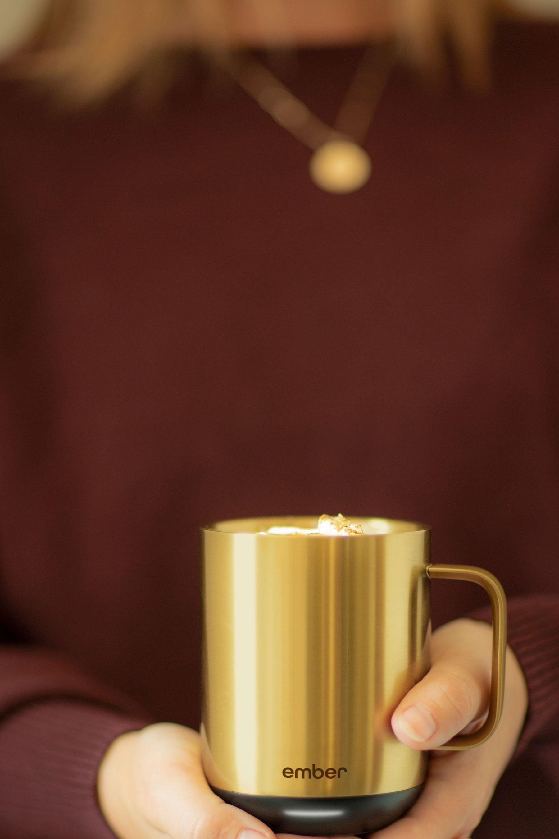 ember temperature control smart mug² 10 oz rose gold