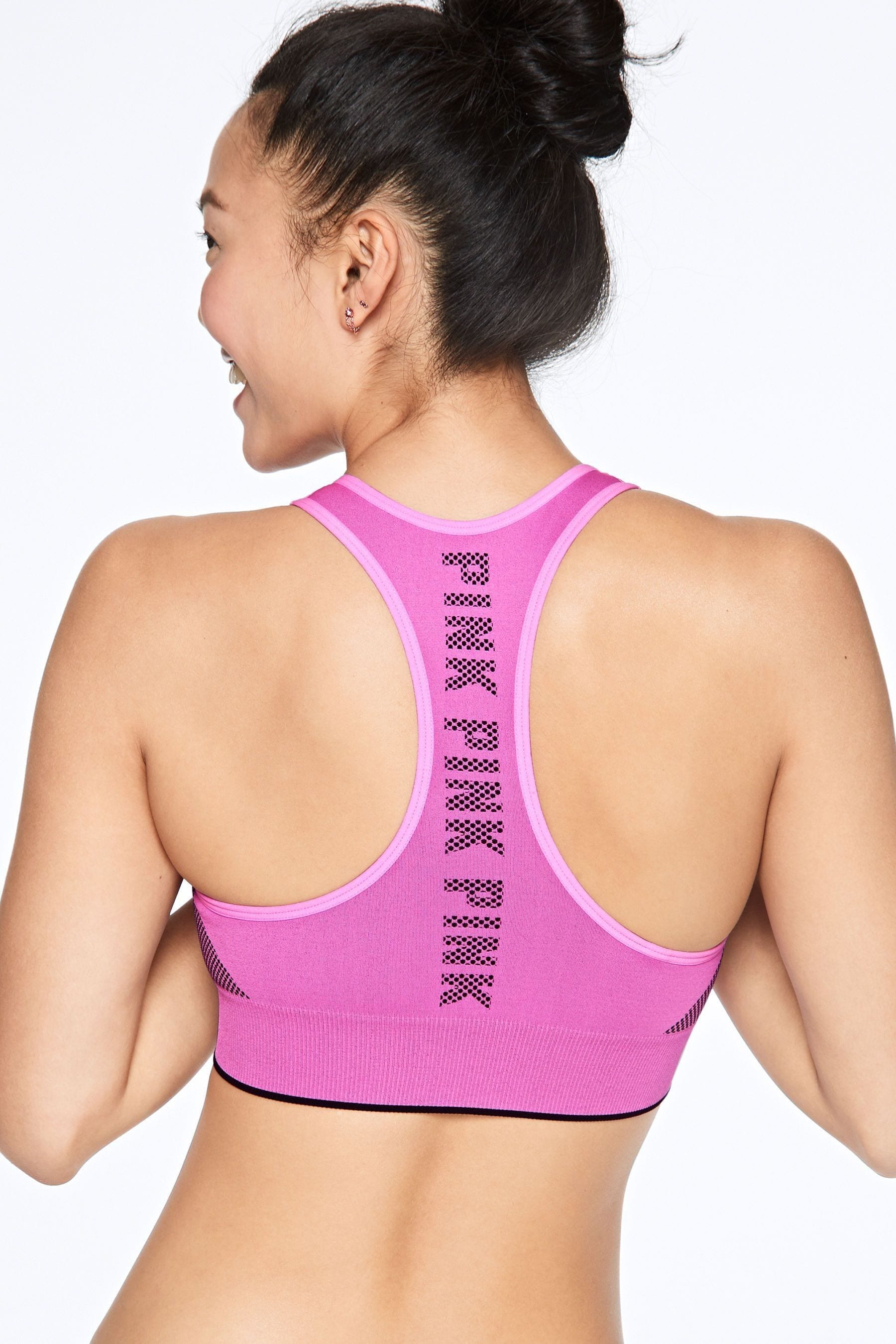 Buy Victoria's Secret PINK Seamless Lightly Lined Sports Bra from the