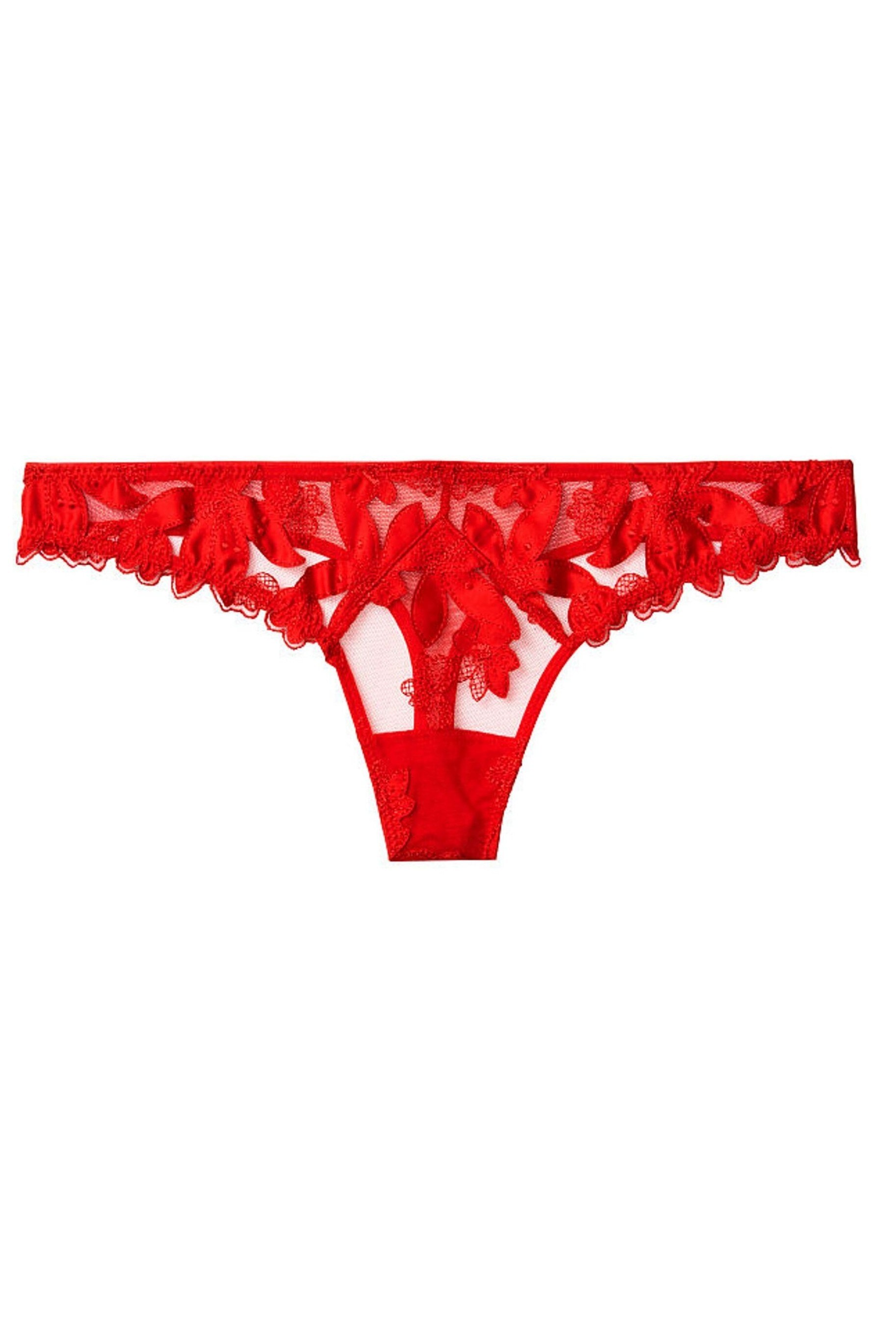 Buy Victoria's Secret Embroidered Thong Panty from the Victoria's ...