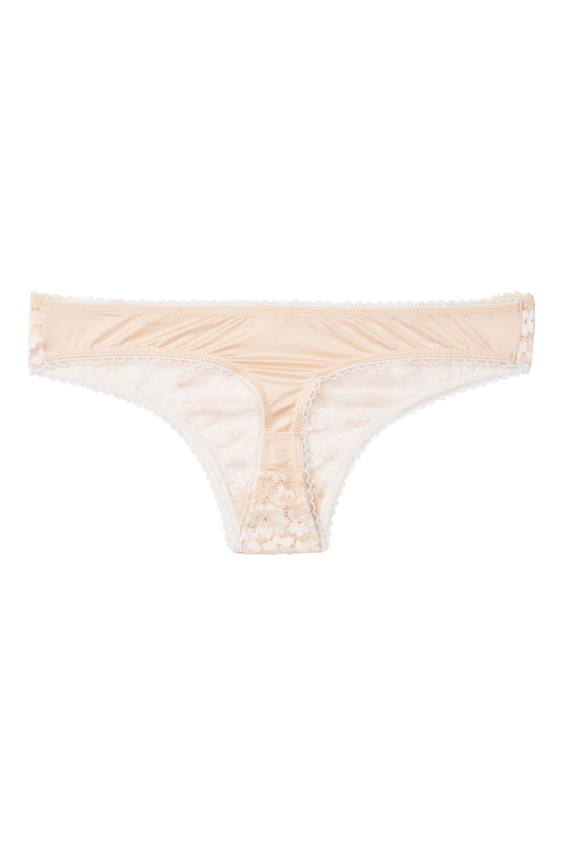 Buy Victoria's Secret Shimmer Lace & Micro Thong Panty from the ...