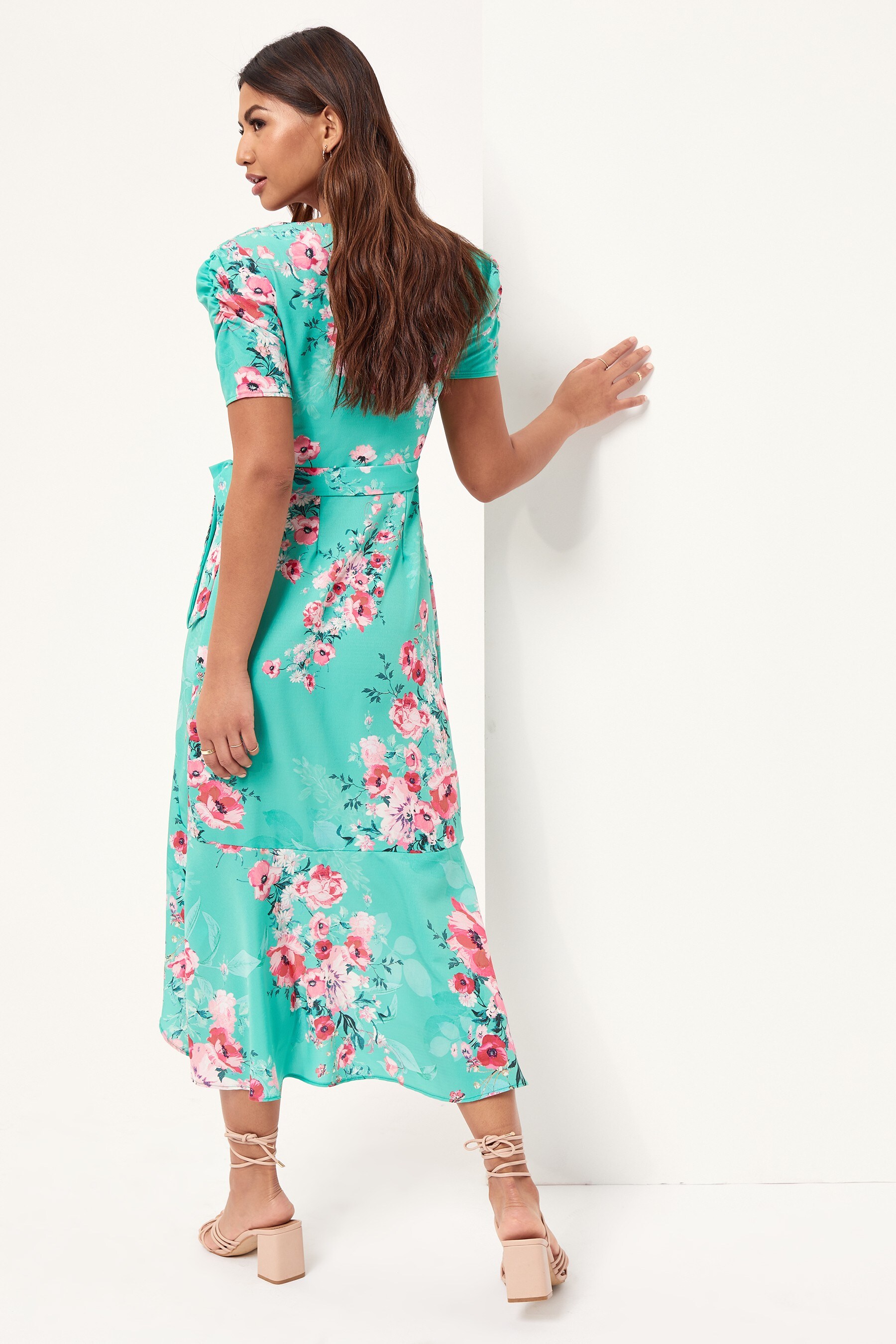 Buy Lipsy Ruched Midi Dress from the Next UK online shop