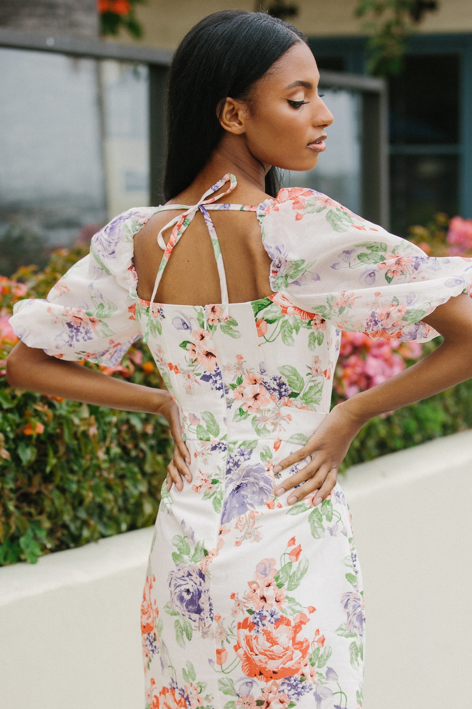 Buy Lipsy Printed Puff Sleeve Belted Mini Dress from the Next UK online shop
