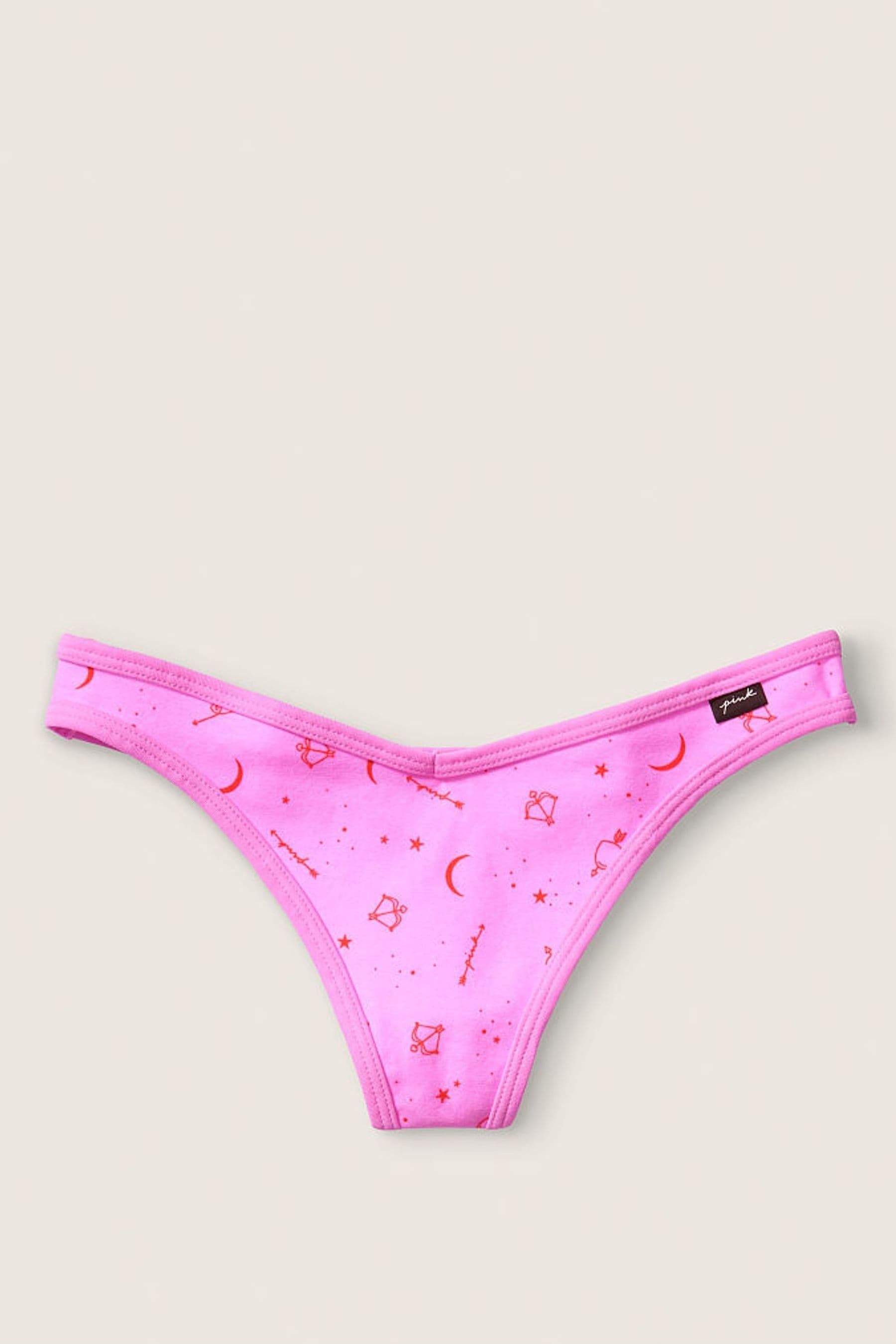 Buy Victoria's Secret PINK Cotton Thong from the Victoria's Secret UK