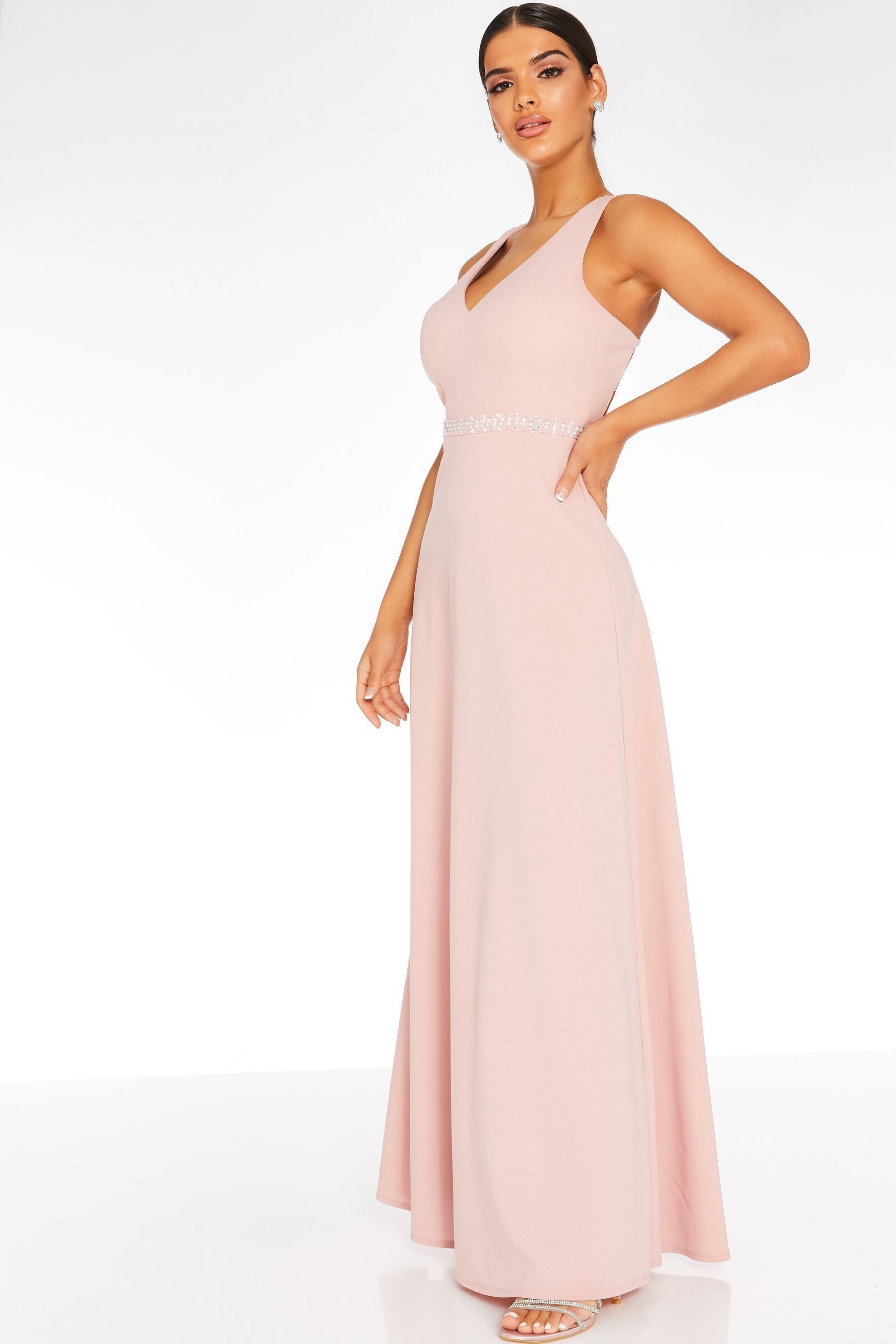 cross back maxi