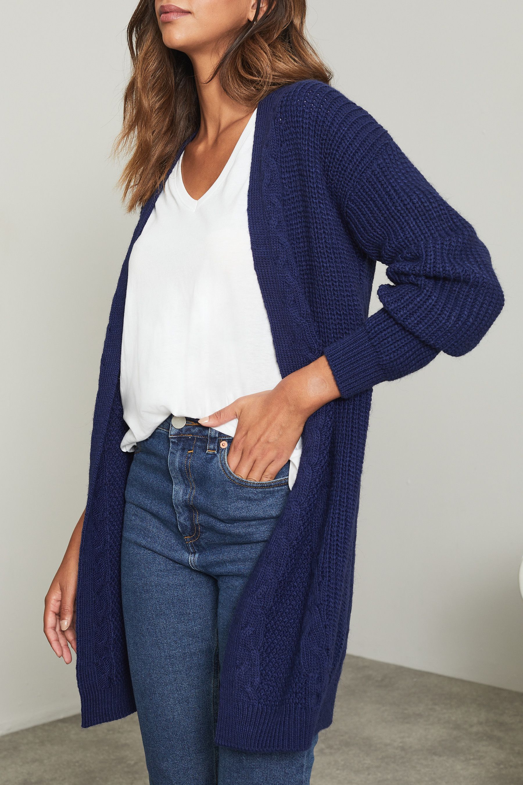 Buy Lipsy Knitted Cable Cardigan from Next Australia
