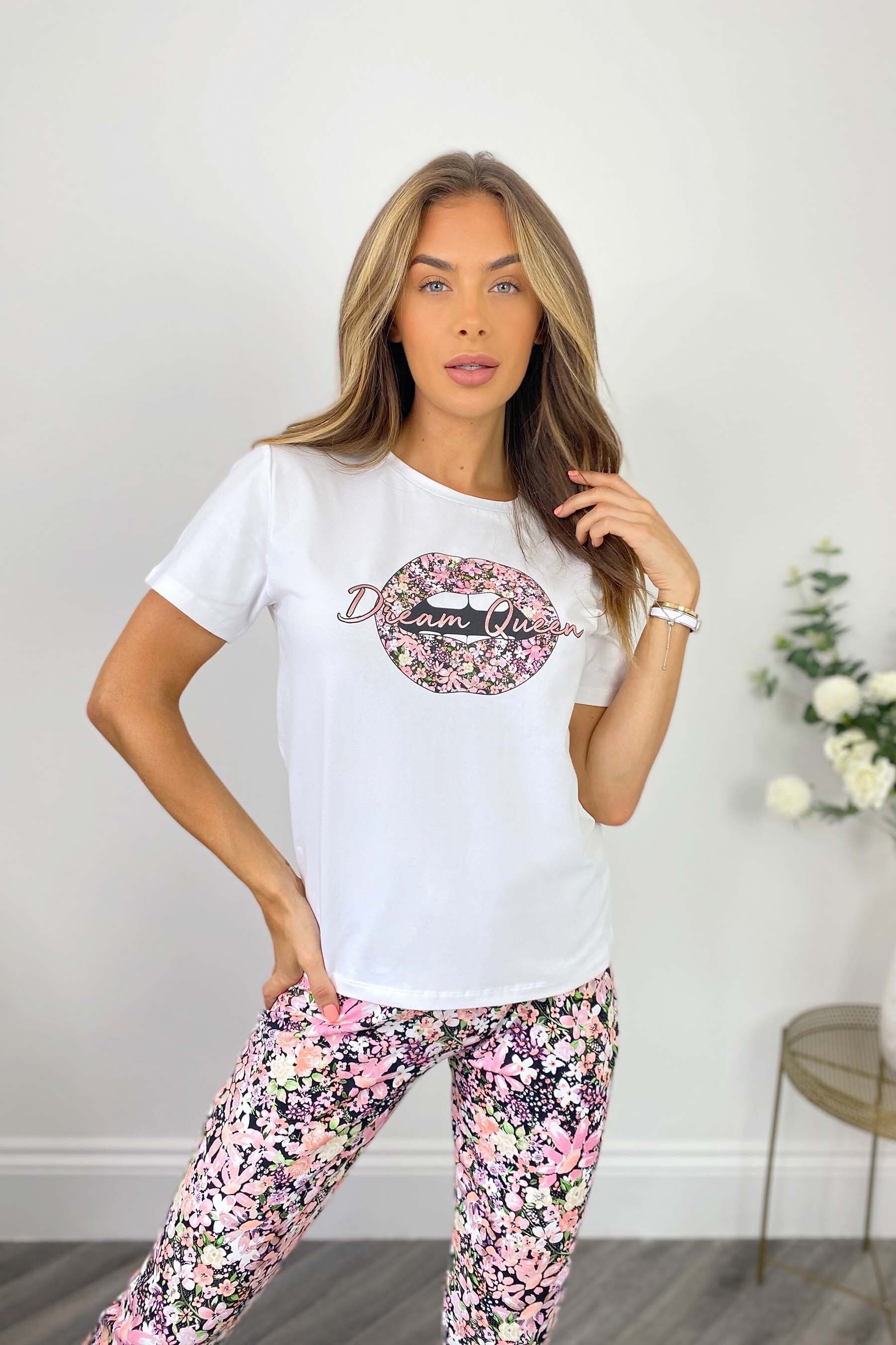 lipsy short sleeve pyjama set