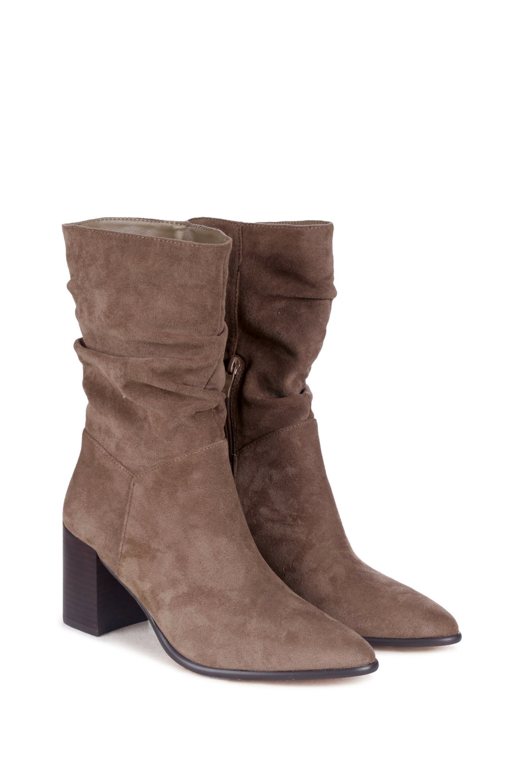 long ruched boots