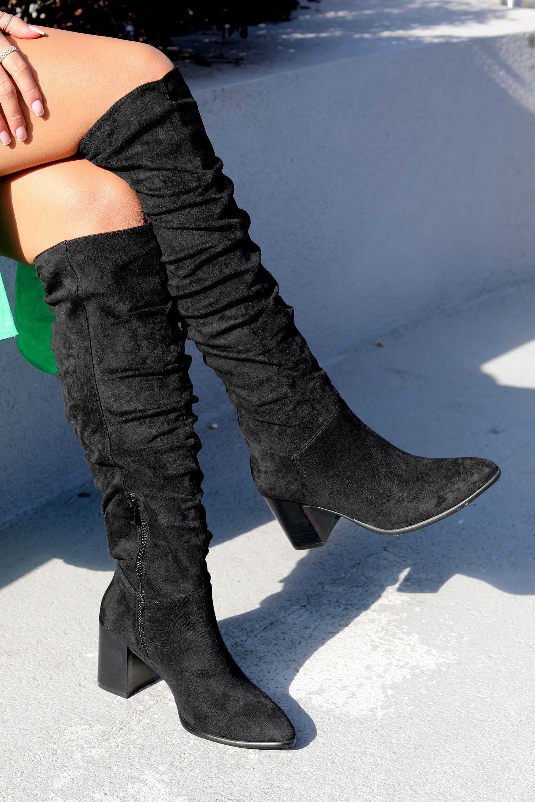 thigh high boots linzi