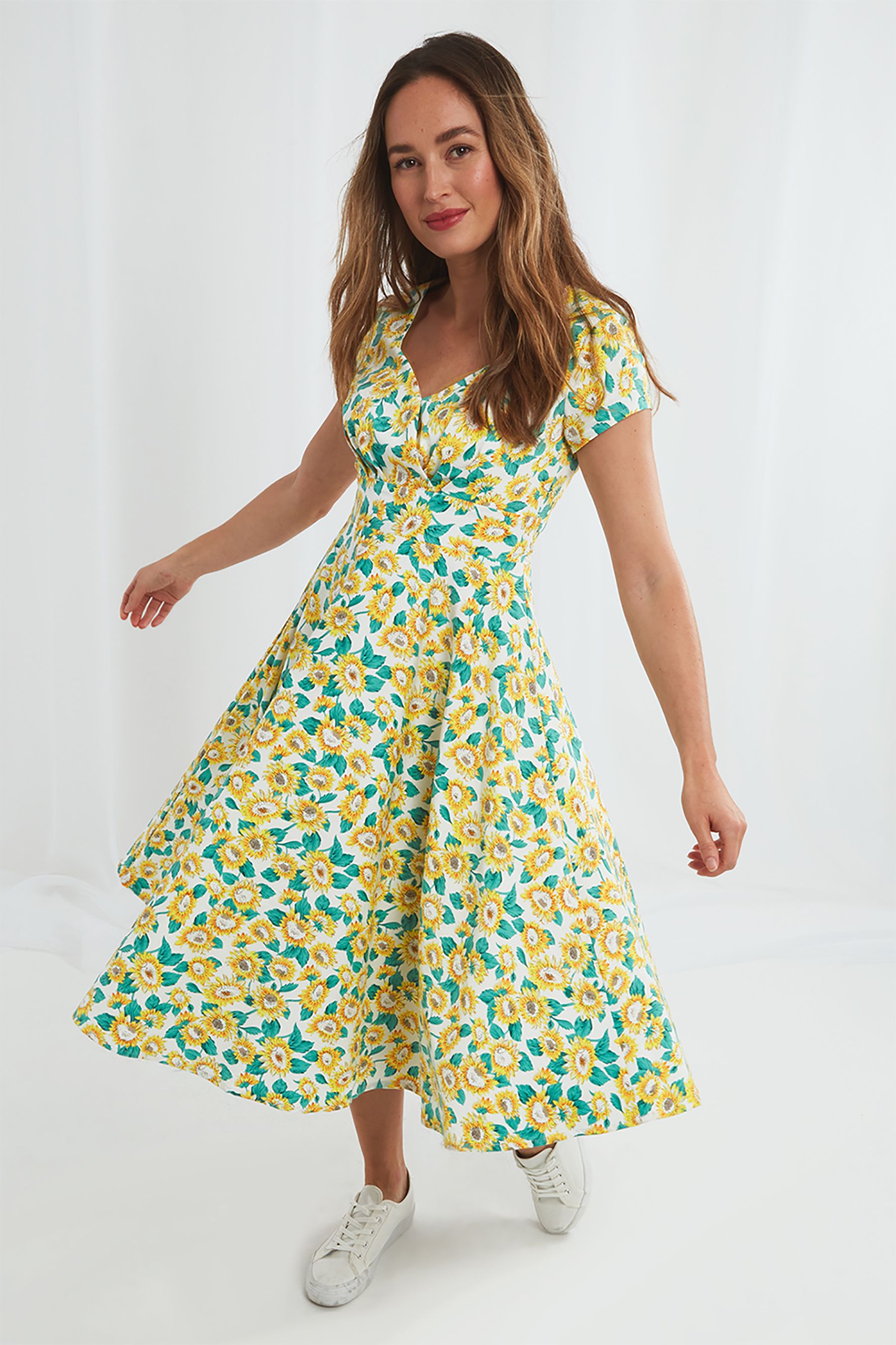 Buy Joe Browns Happy Sunflower Dress from Next Ireland