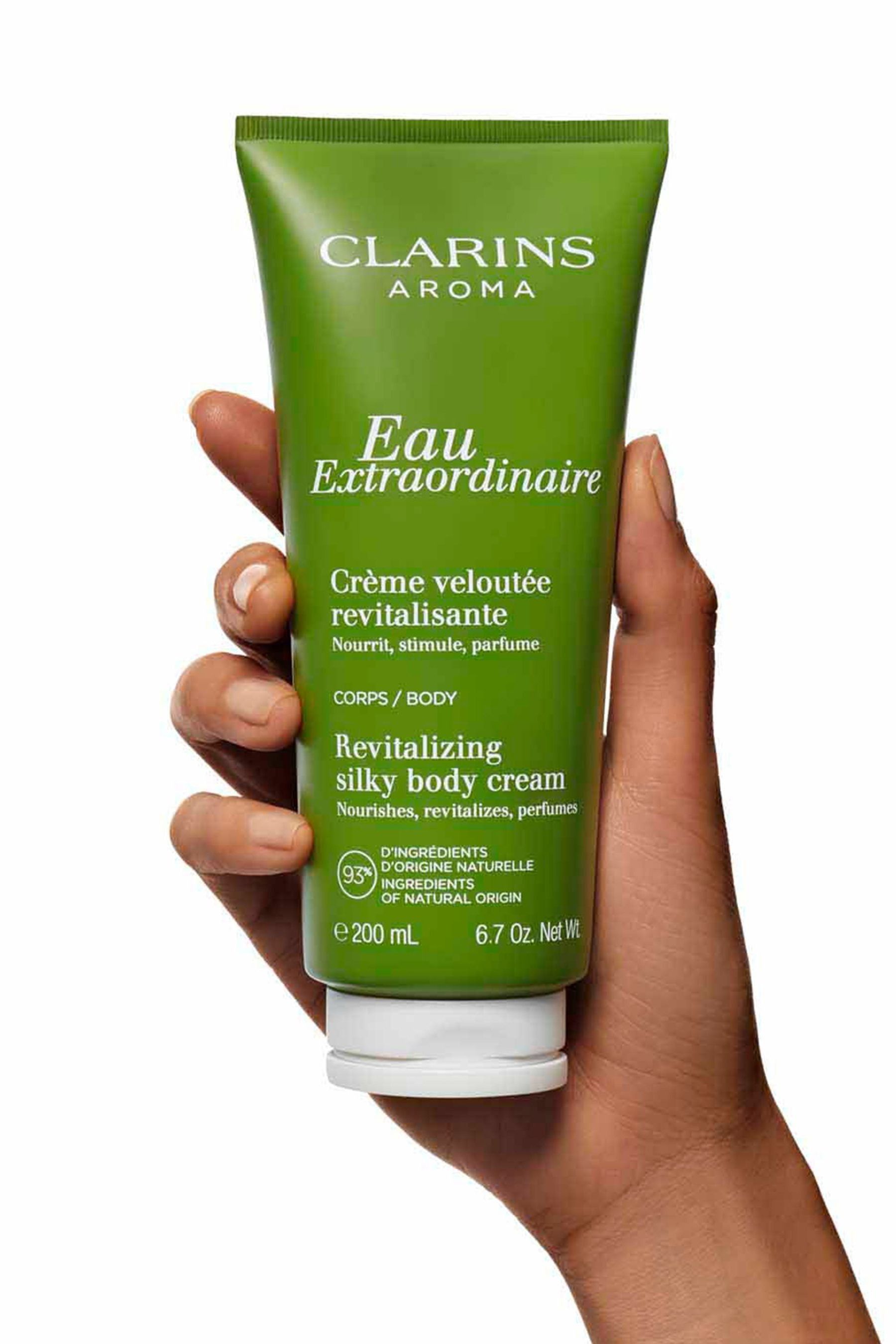 clarins eau extraordinaire body cream