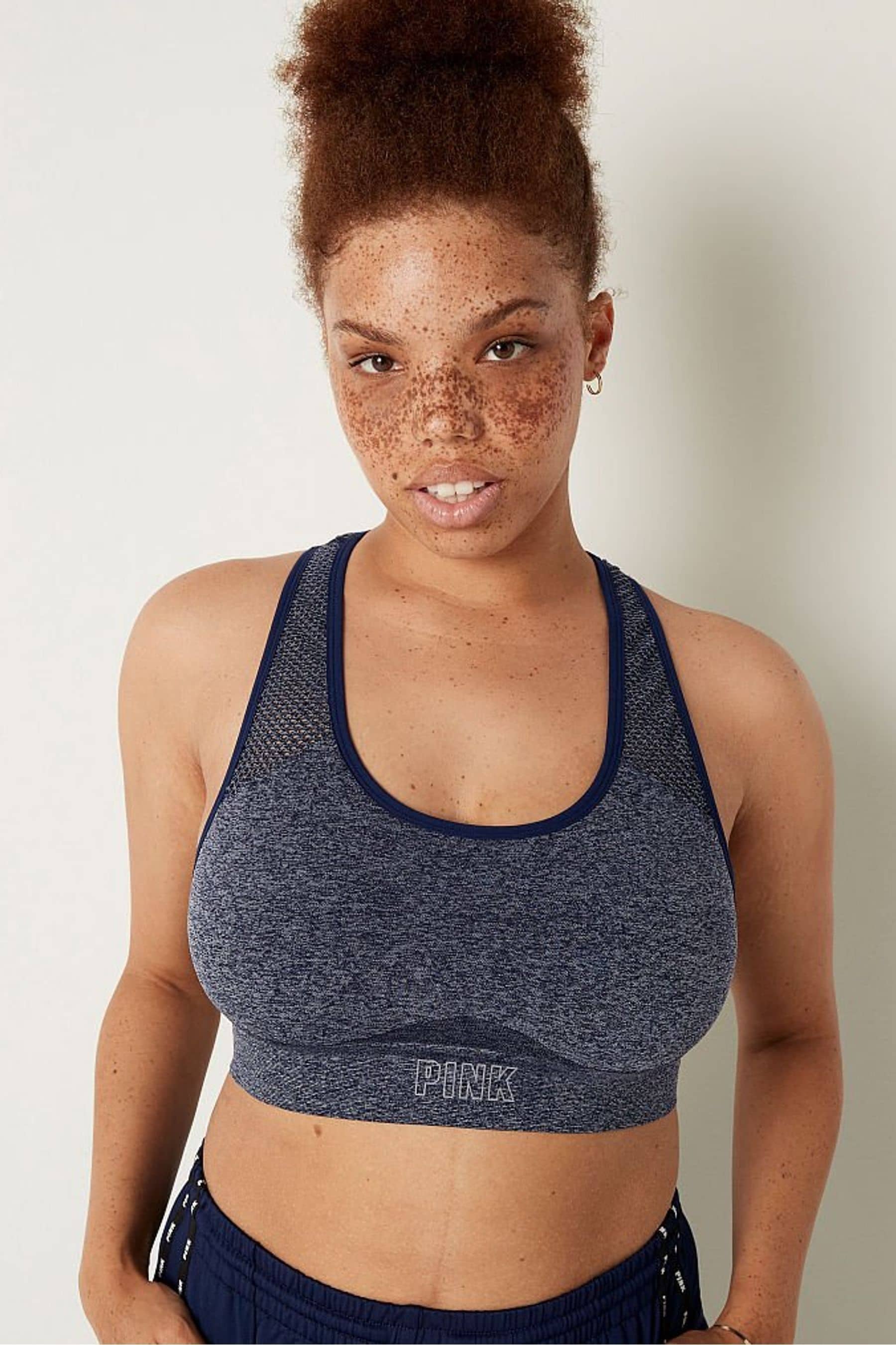 Buy Victoria's Secret PINK Seamless Lightly Lined Gym Racerback Sports