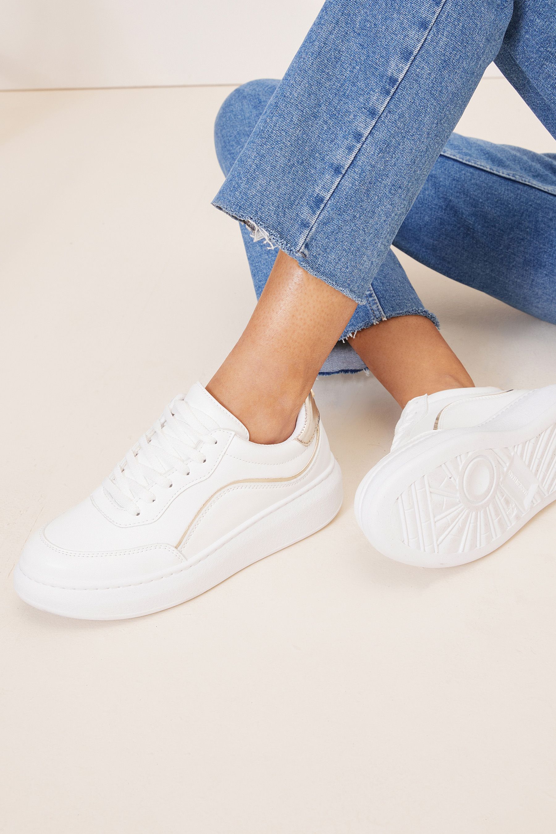 Buy Lipsy Lace Up Flatform Trainer from Next Ireland