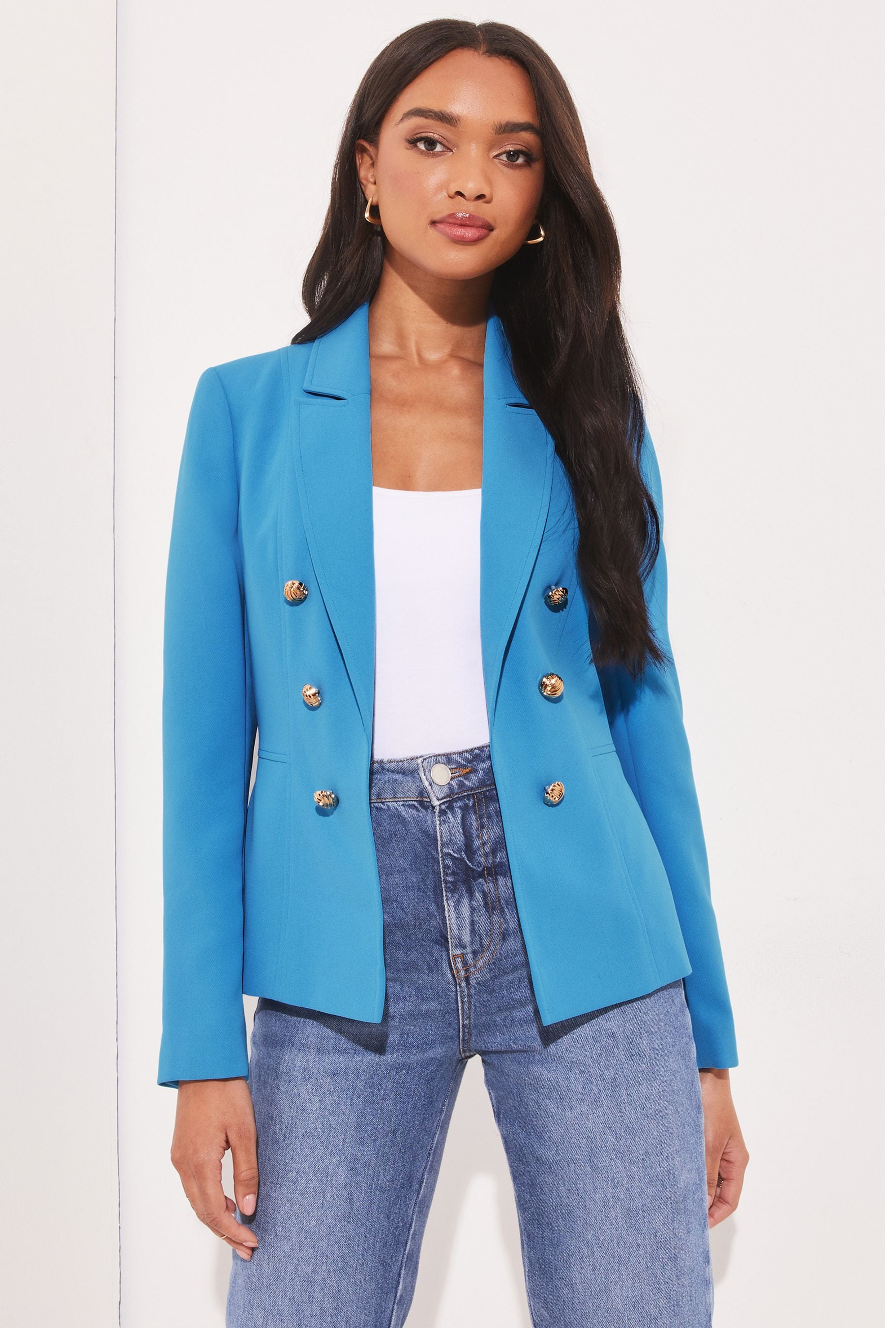 Buy Lipsy Military Tailored Button Blazer from Next Ireland
