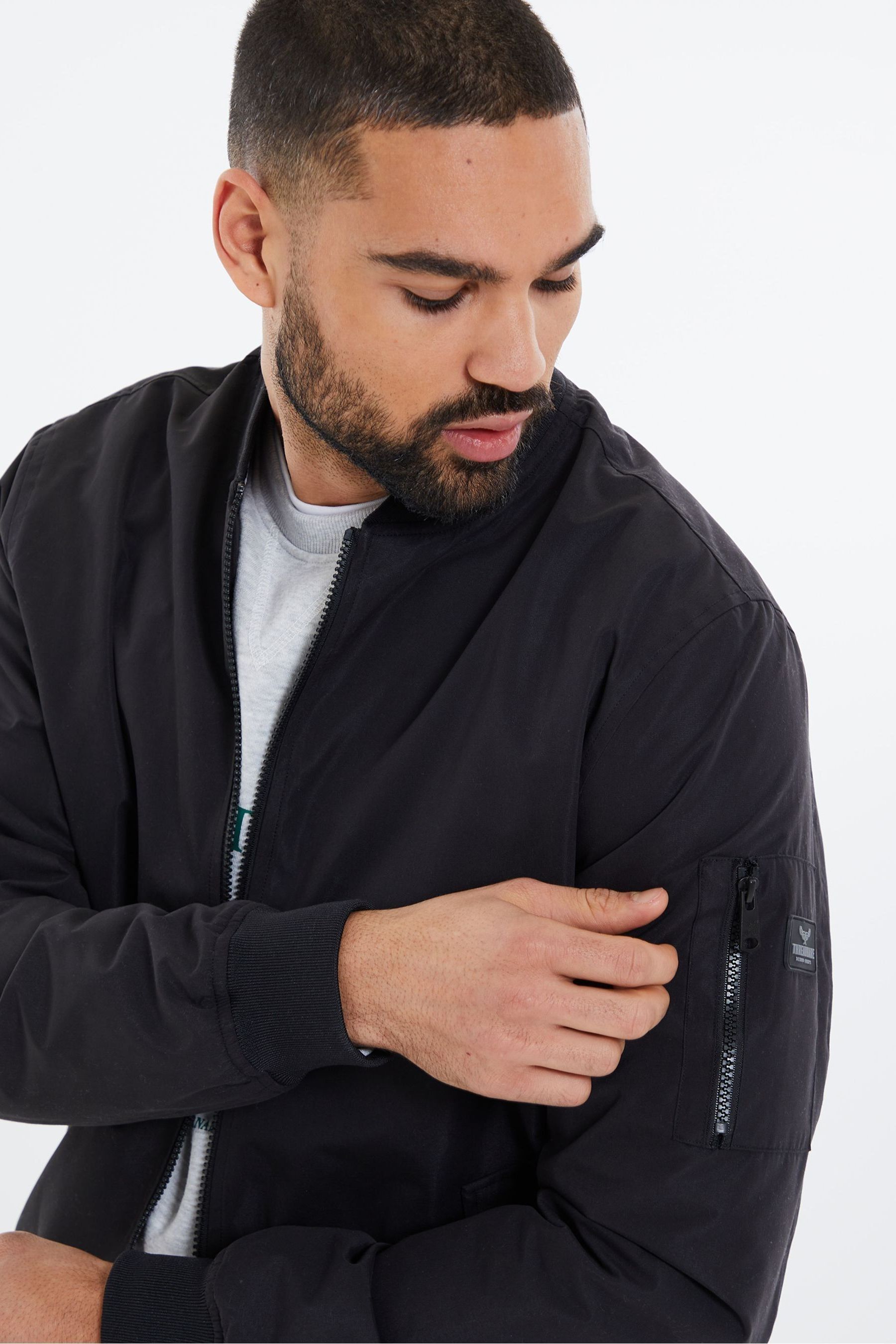 Buy Threadbare Lightweight Zip Through Bomber Jacket from Next Ireland