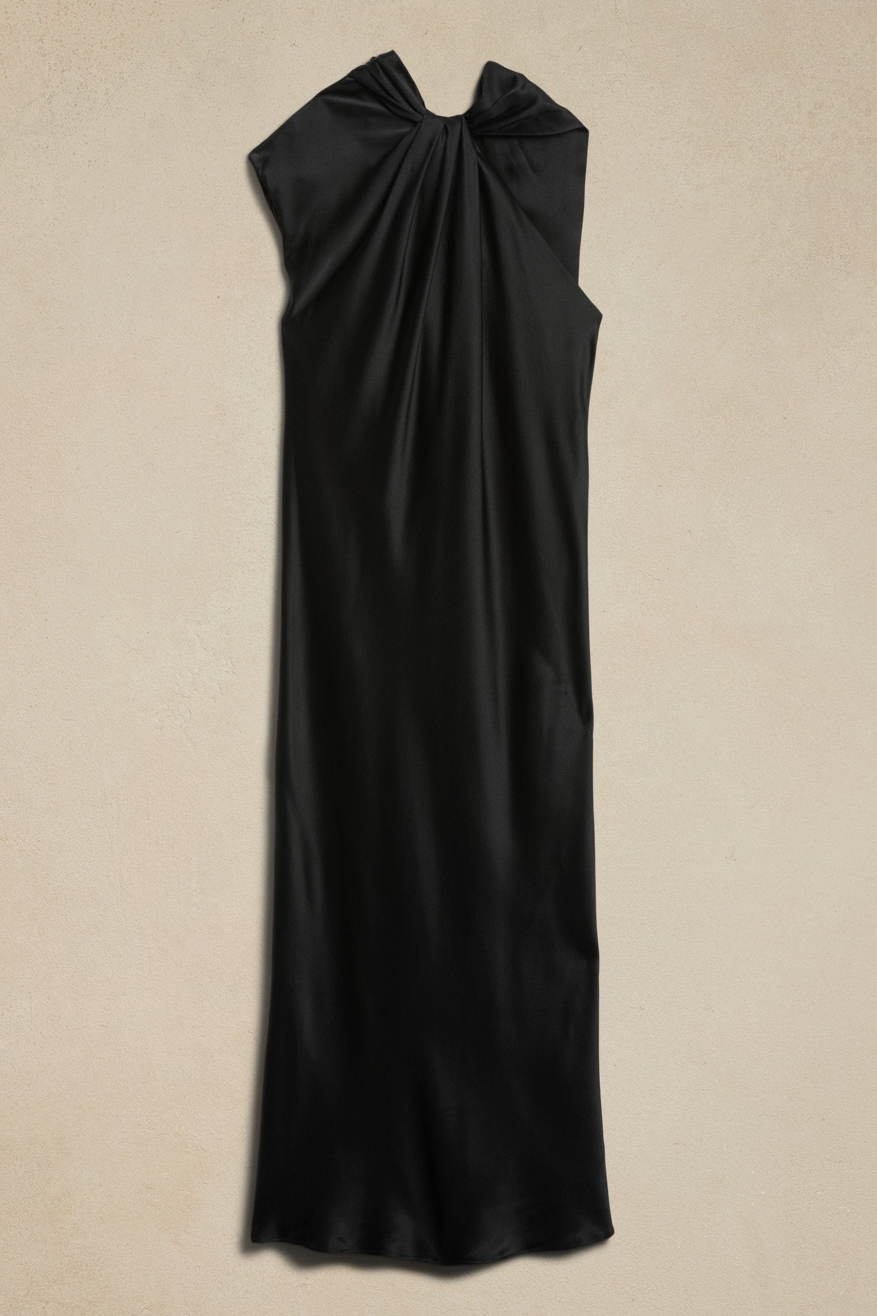 mac duggal light blue dress Scoop Neck Sleeveless A-Line Ruffle Midi Size:US Size 16W Style:Ruched Modest Black Abaya Dress