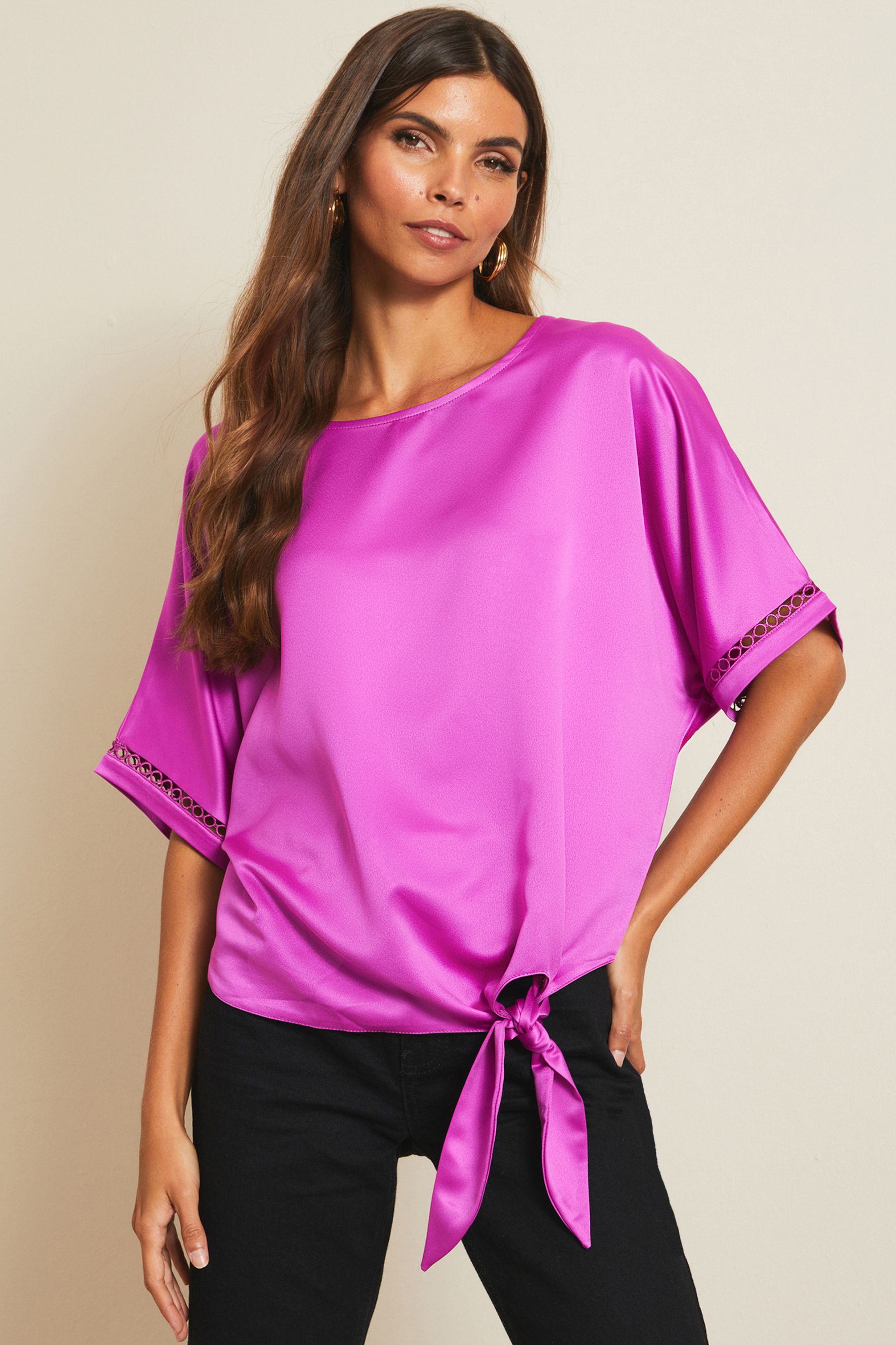 Buy Lipsy Kimono Sleeve Top from Next Ireland