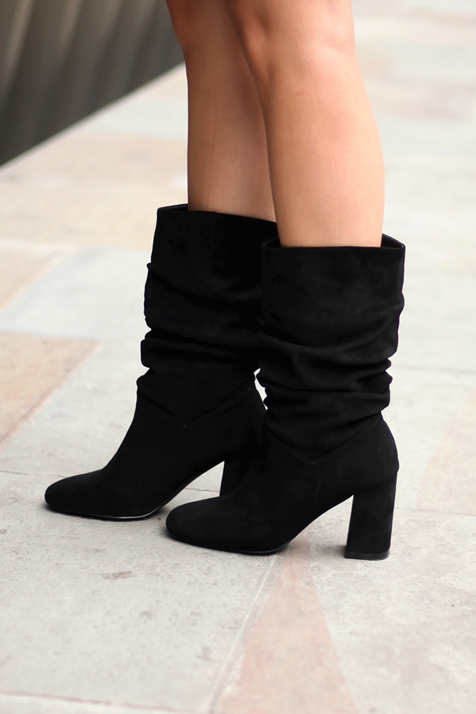 daysi block heeled boot