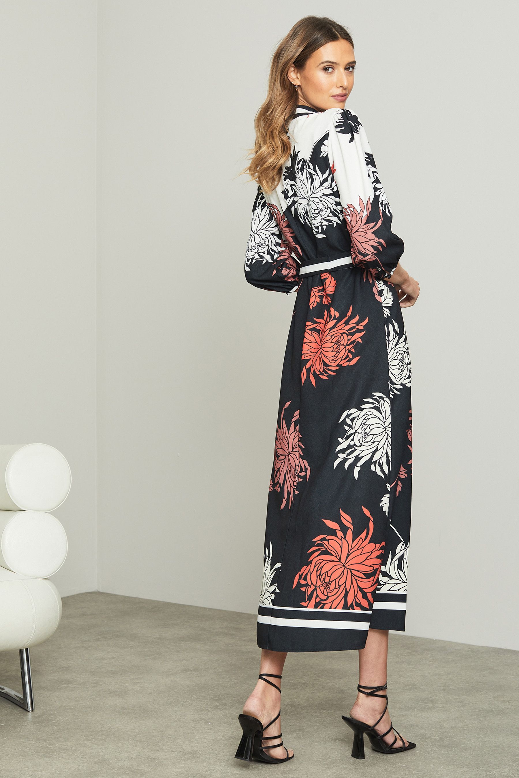 Buy Lipsy Long Sleeve Maxi Shirt Dress from Next Ireland