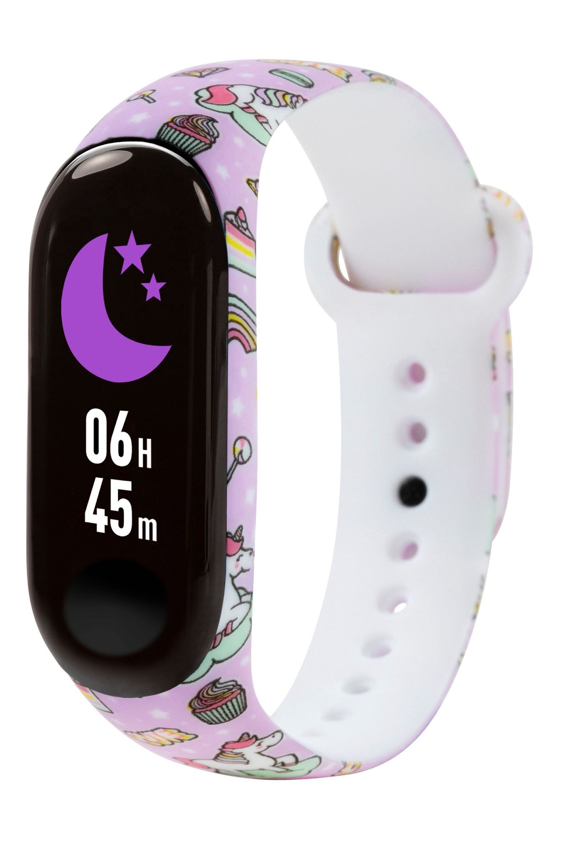 tikkers pink unicorn smart activity tracker watch
