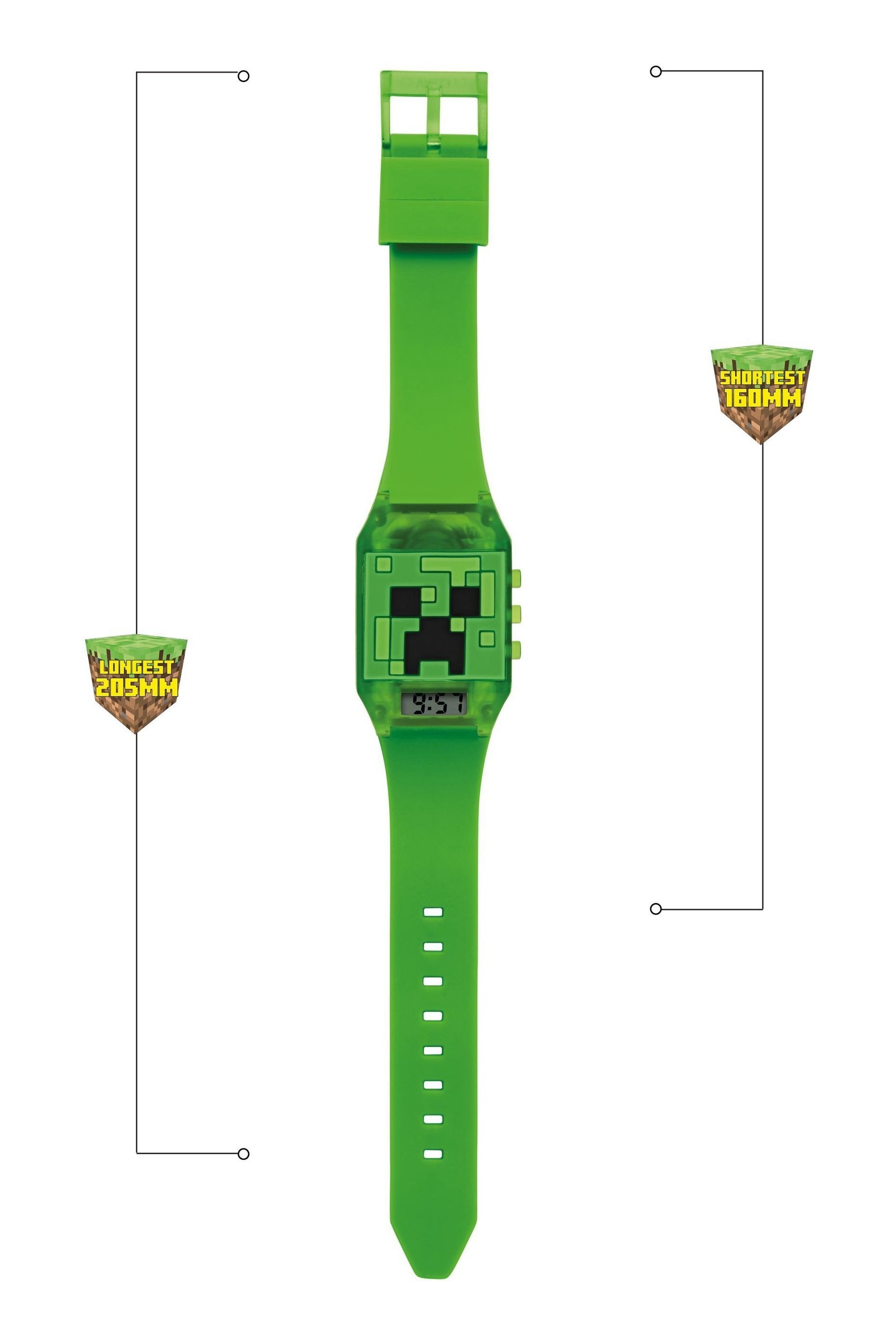 minecraft digital watch