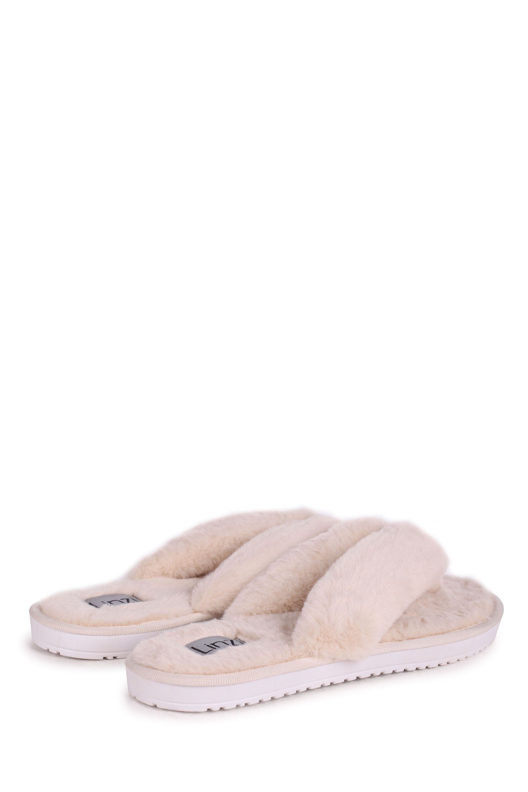 fluffy toe post casual slipper